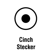 Eigenschaft - Cinch-Stecker