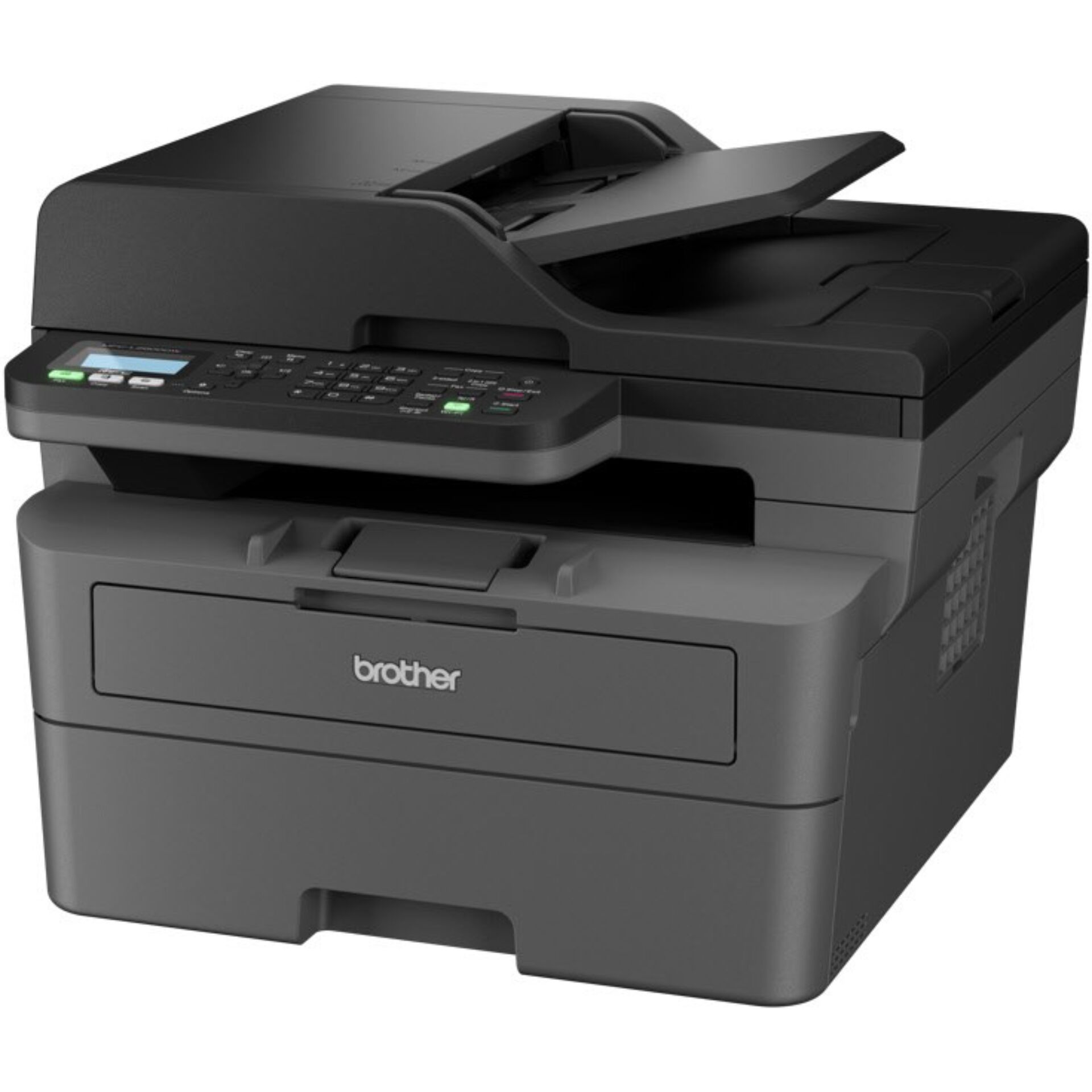 Drucker, Multifunktionsgerät, Laserdrucker, Brother, Schwarzgrau
