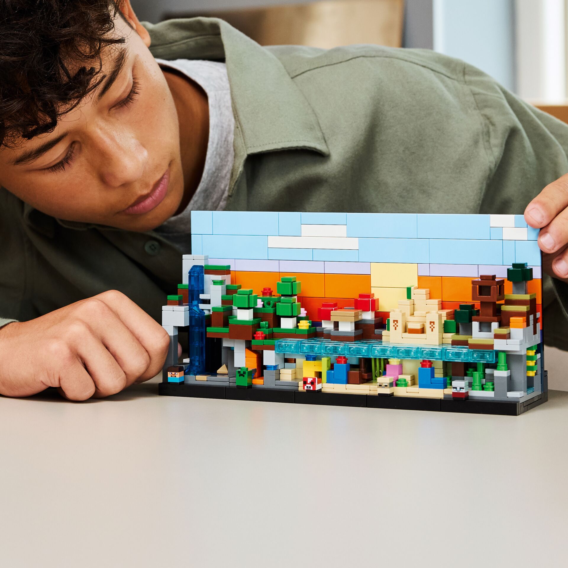 Spielzeug, Lego-Set, Person