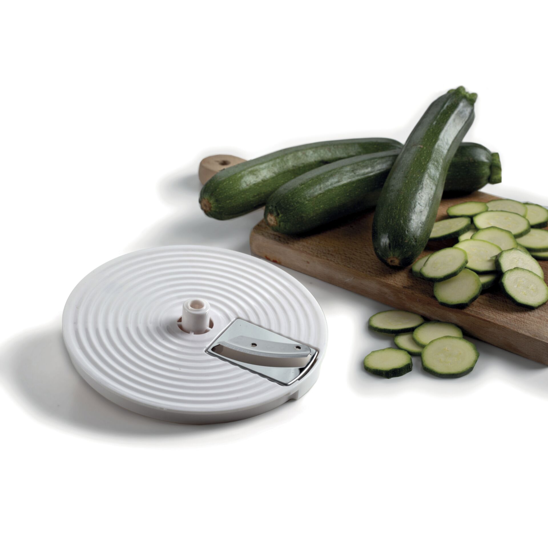 zucchini, zucchini-Scheibe, Küchen-Gadget, Rund-Scheibe, Schneidebrett
