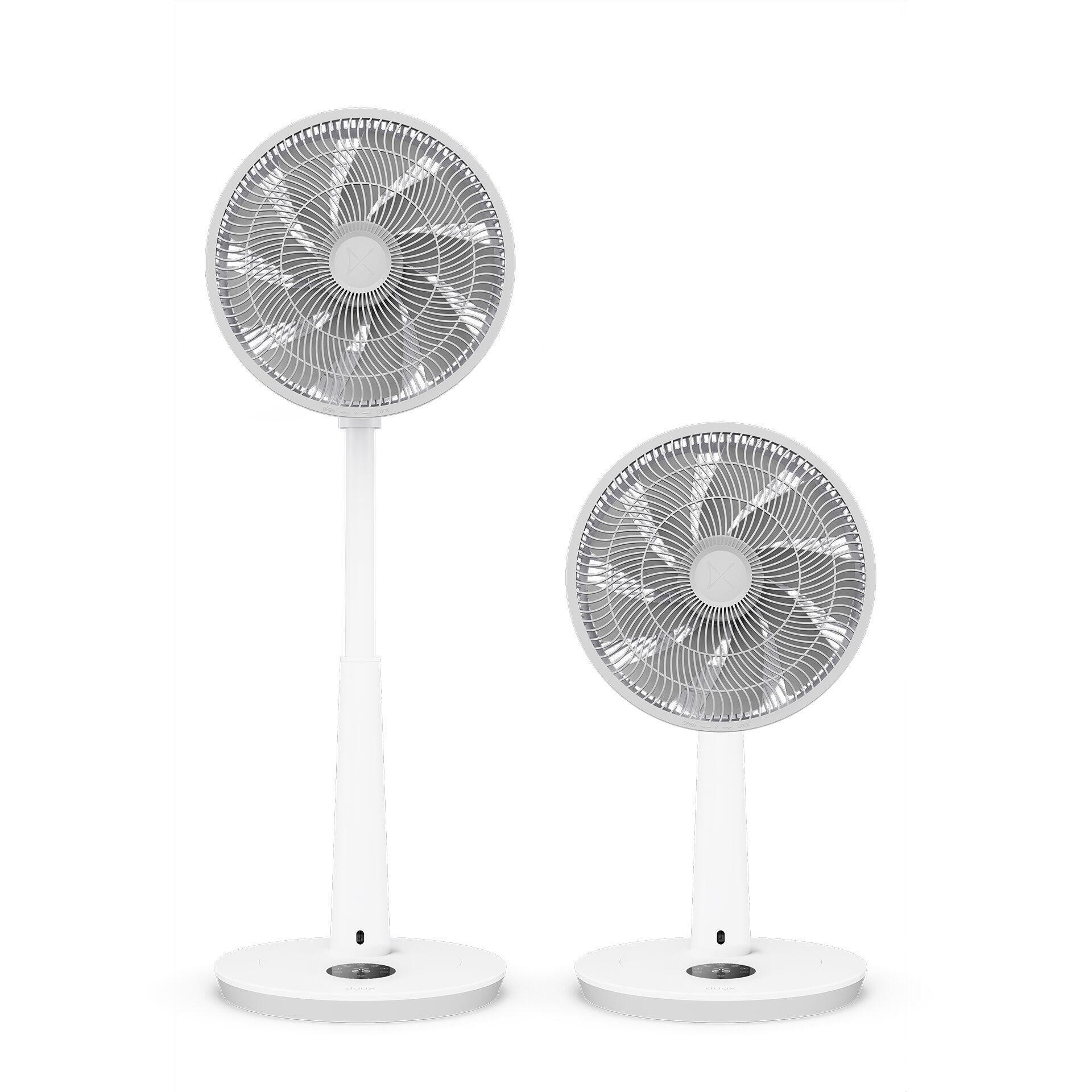 Ventilator, Standventilator, Standventilator, verstellbare_höhe, Doppelventilator