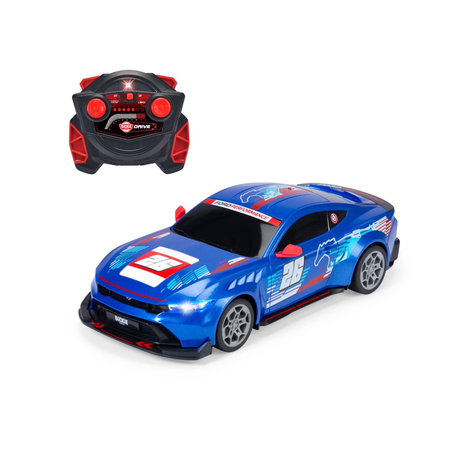 RC-Auto, Fernsteuerung, Blaues Auto, Rennwagen, Wiederaufladbare Batterie