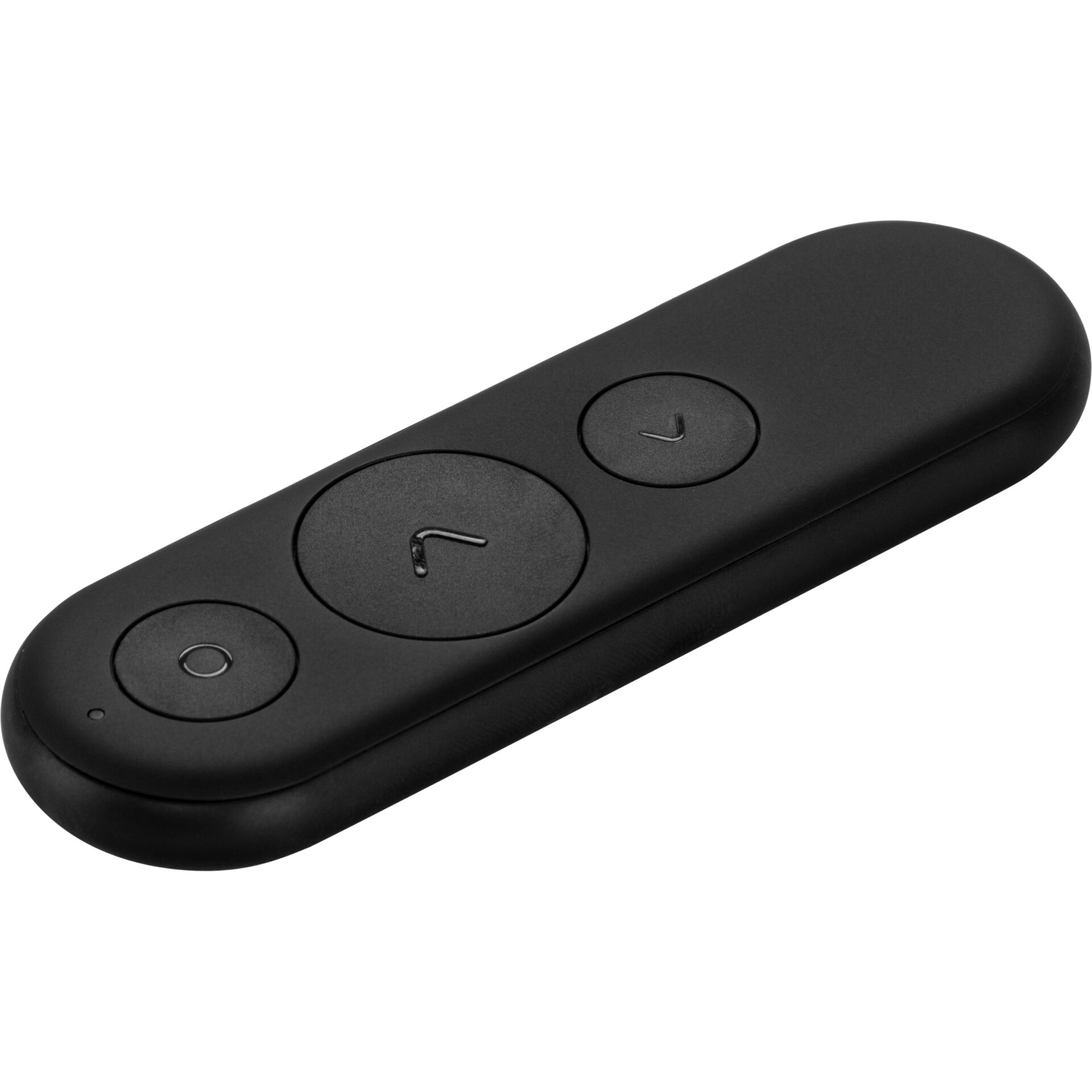 Fernbedienung, Bluetooth, Schwarz, 3 Tasten, Kleiderhaken?