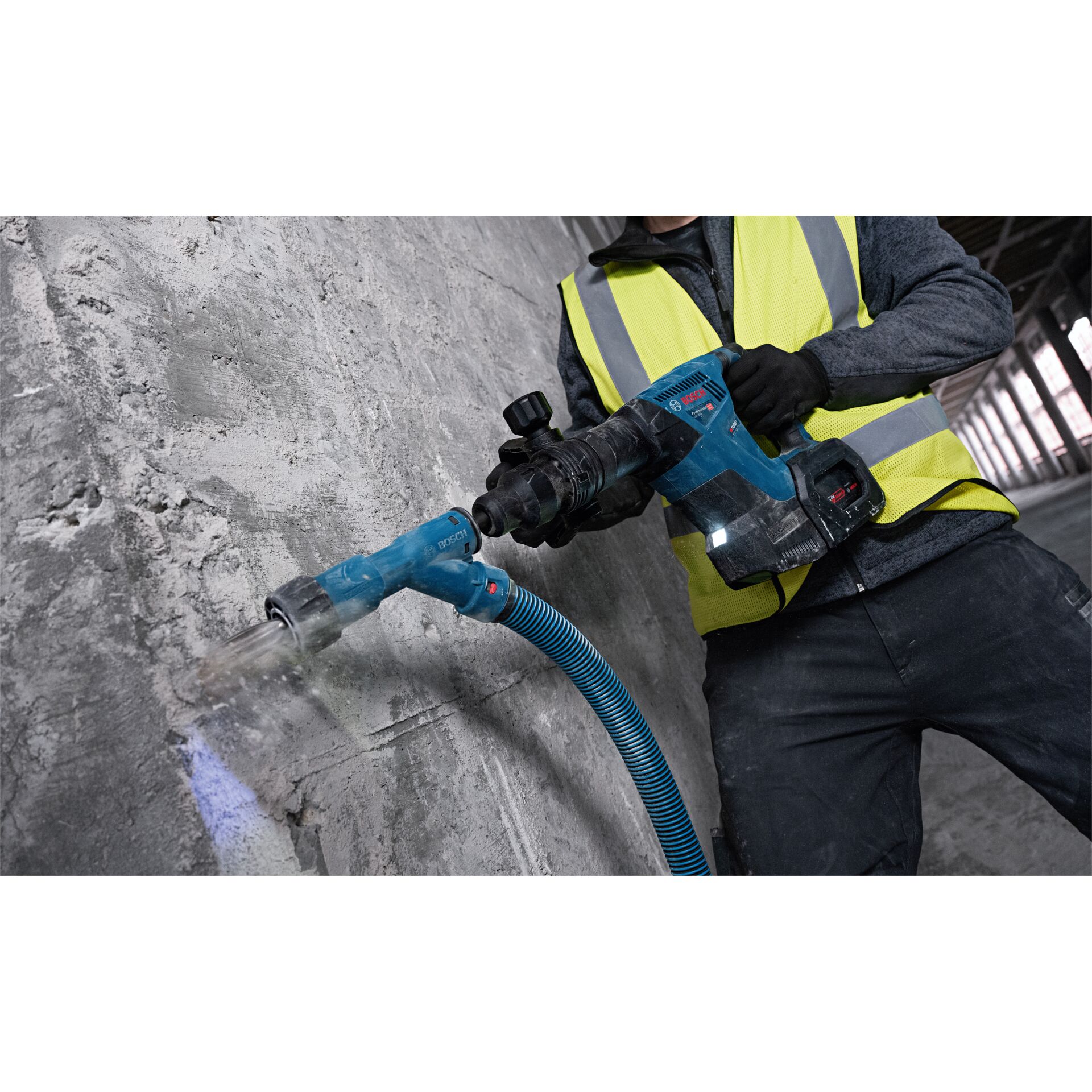 Person, Arbeiter, Elektrische Bohrmaschine, Werkzeug, Handschuh