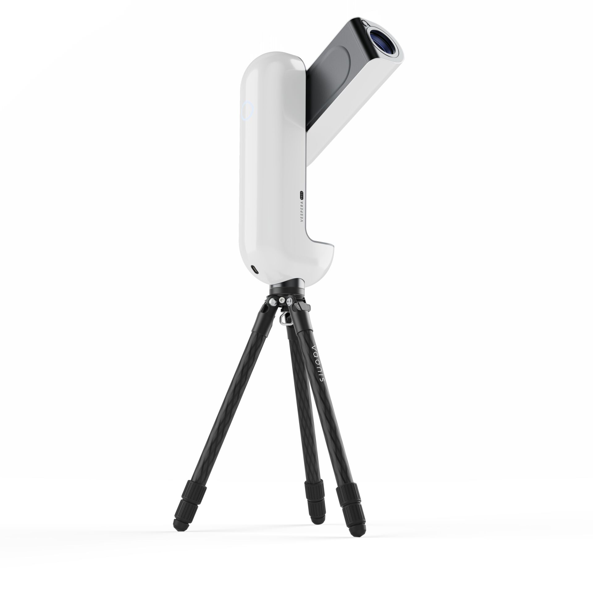 3D-Scanner, Handheld, Weiß, Stativ, Gimbal-stabilisiert