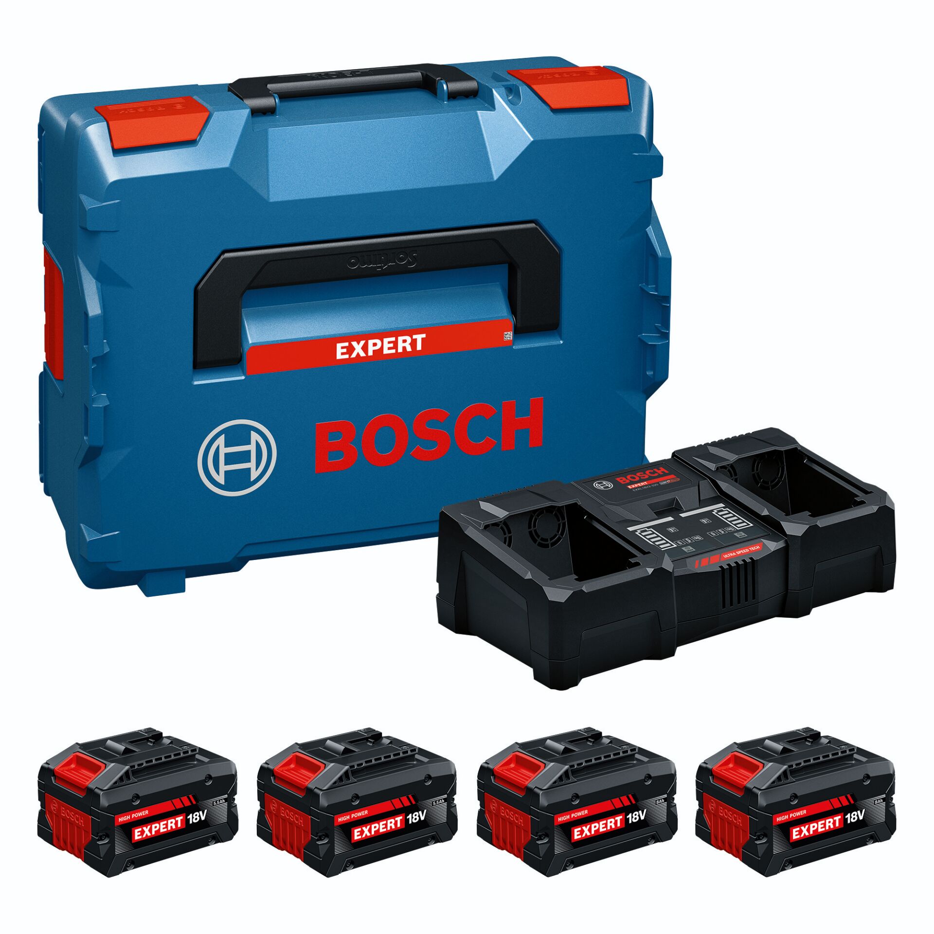 Werkzeugkiste, Bosch, Batterie, Set, Koffer