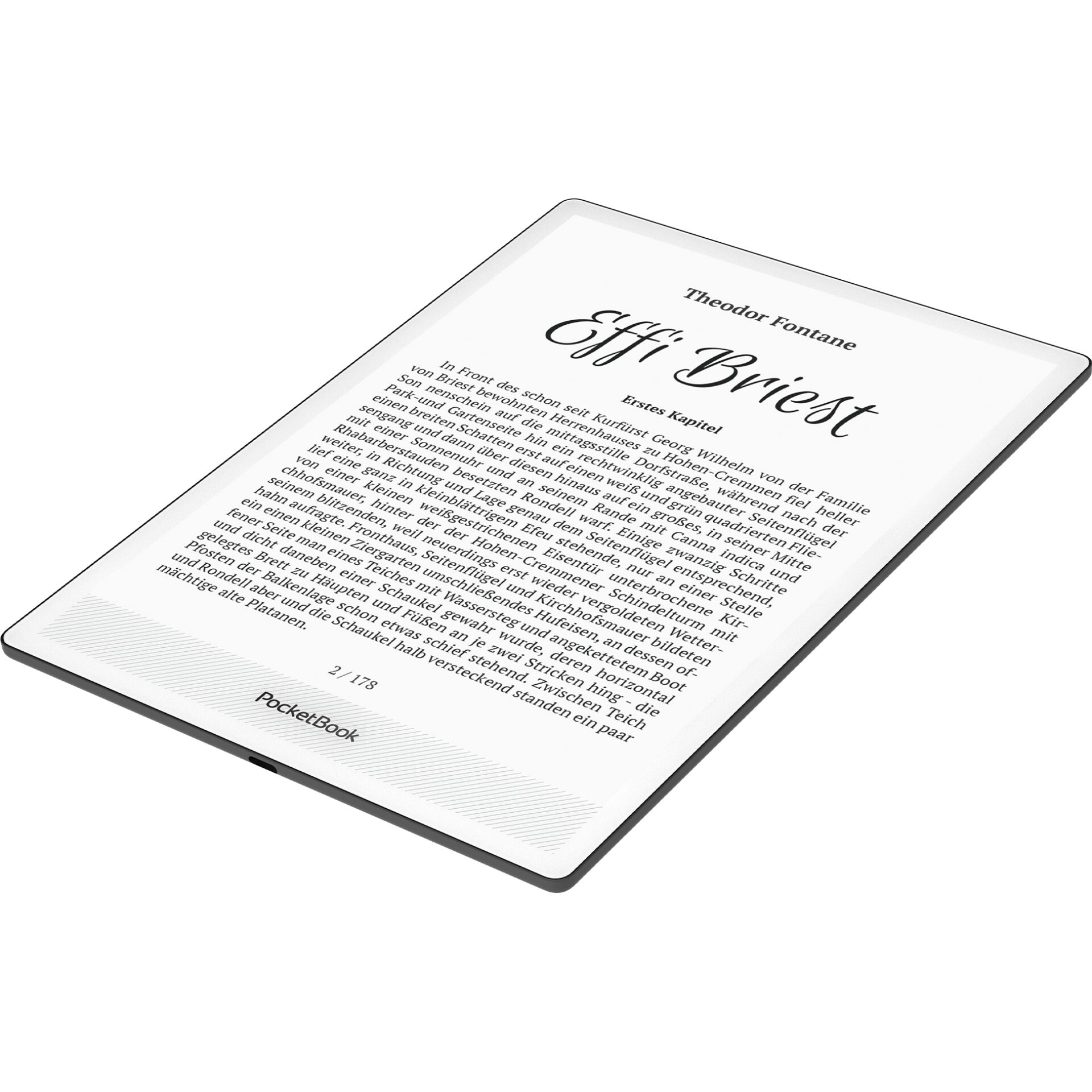 e-reader, InkPad One, digital pen, großer bildschirm, gefaltete seite, eBook, Tablet, eReader, Buch, Lesegerät