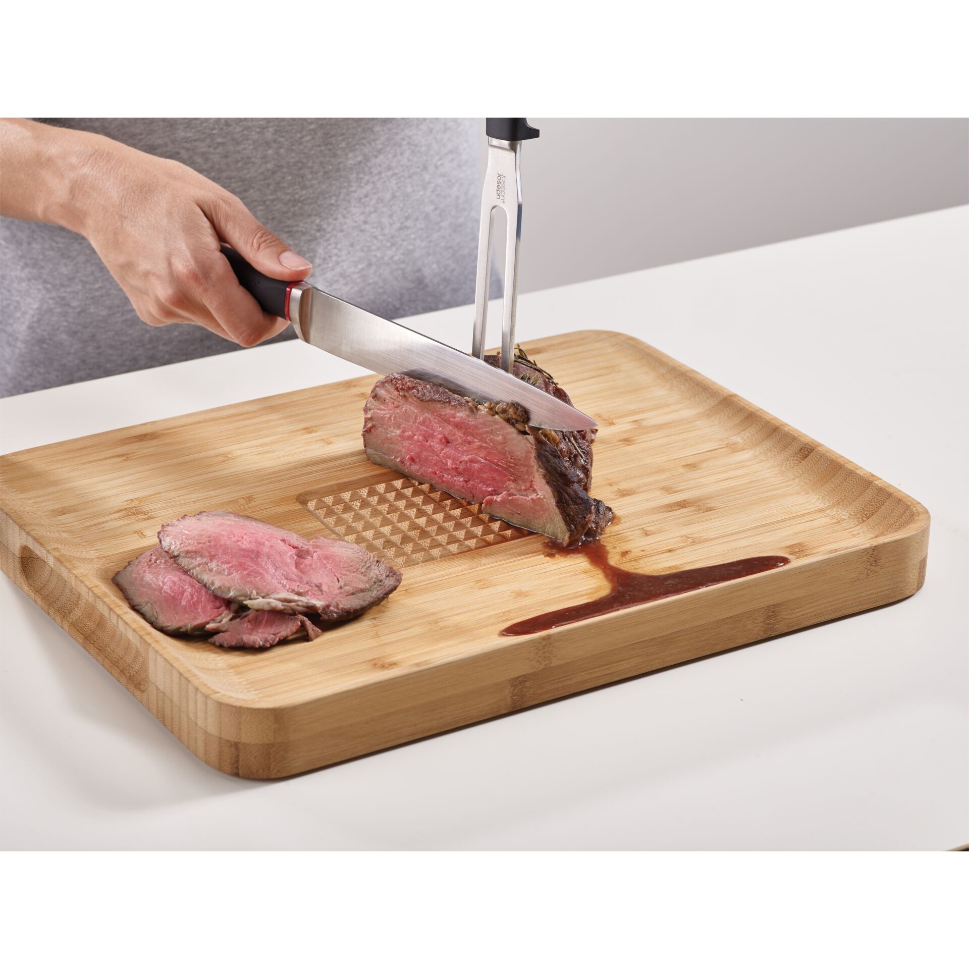 Essen, Schwein, Schneidbrett, Klinge, Messer