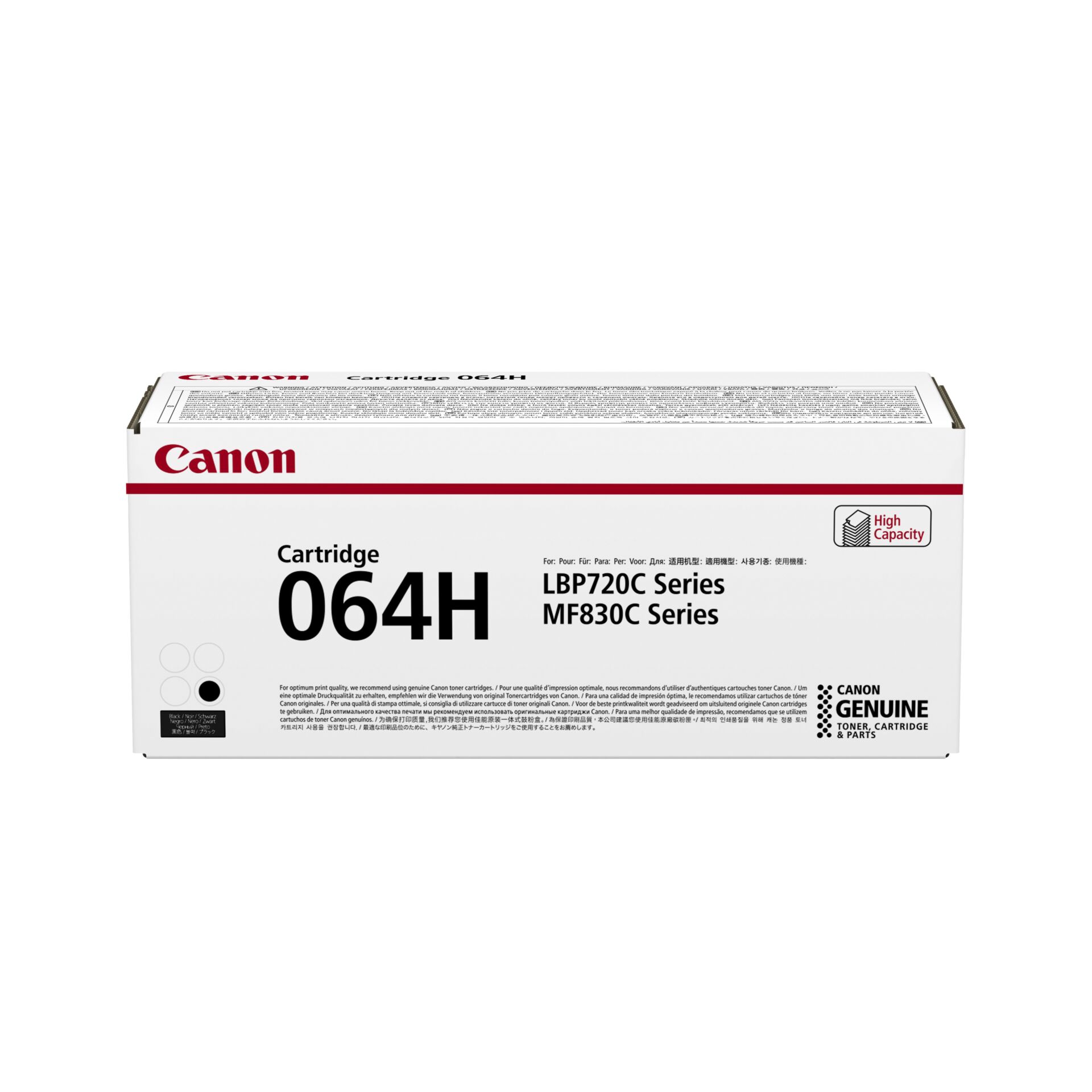 Canon Toner Cartridge 064 H BK  schwarz