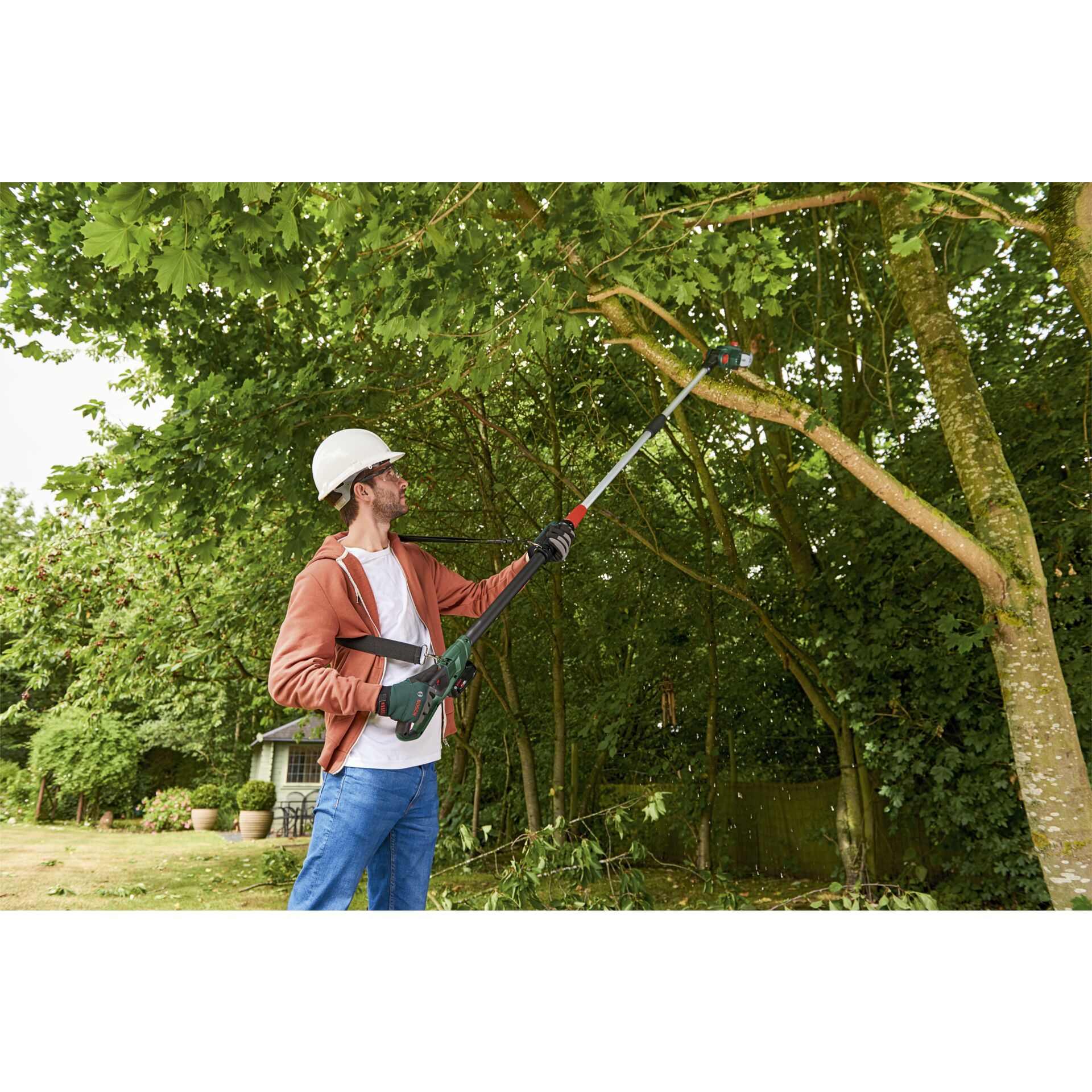 Garten, Gras, Handschuh, Helm, Innenarchitektur