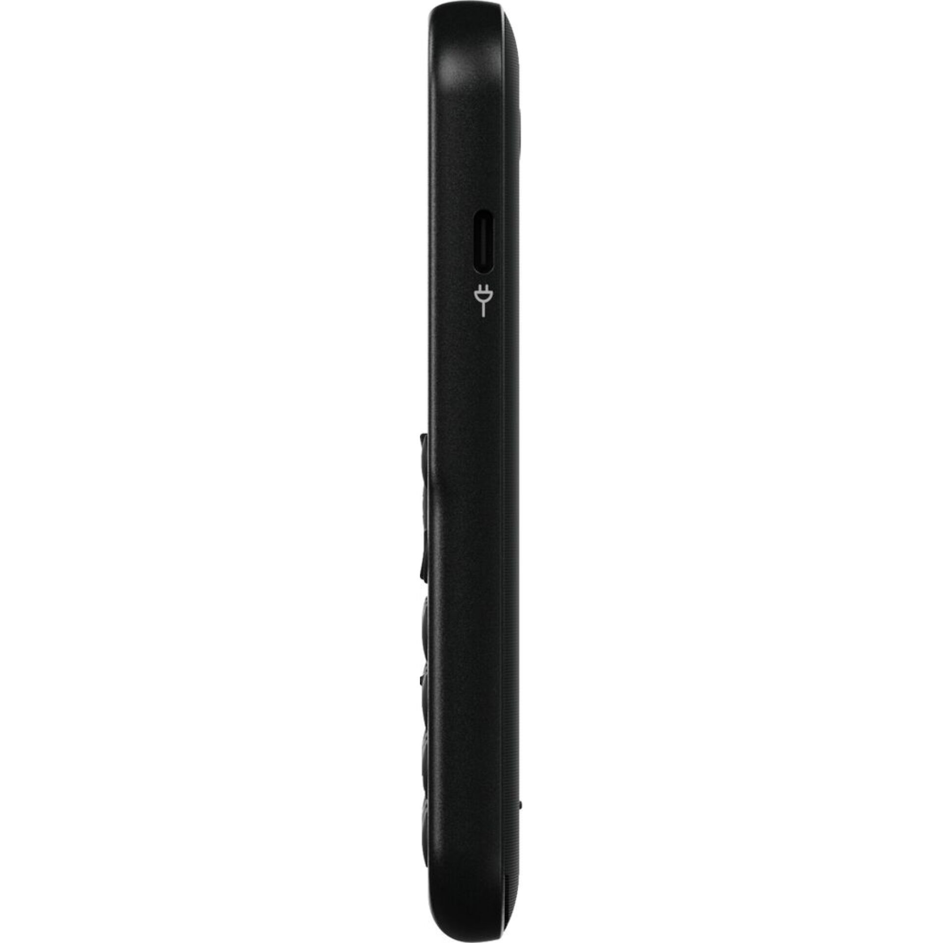 schwarz, Seitenansicht, USB-Anschluss, schlank, Gerät