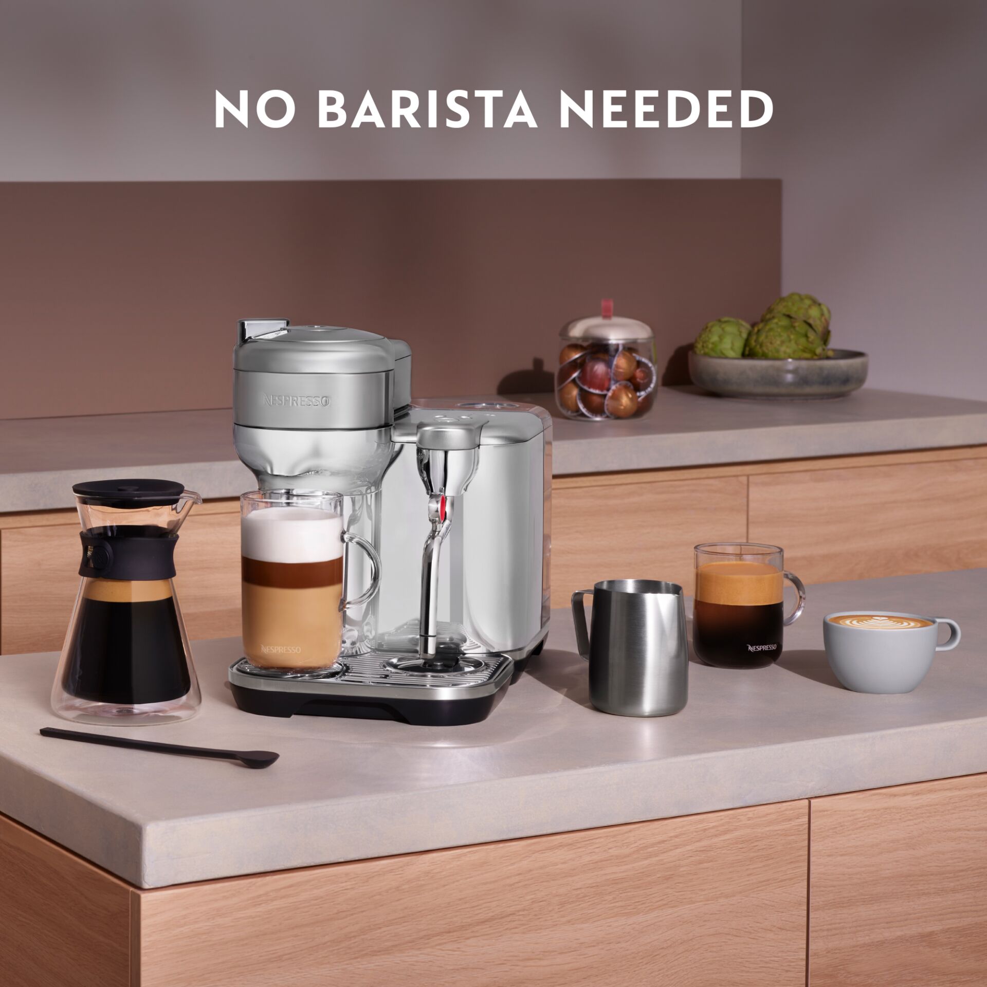 Kaffeemaschine, Espressomaschine, Milchaufschäumer, Kaffeezubehör, Karaffe