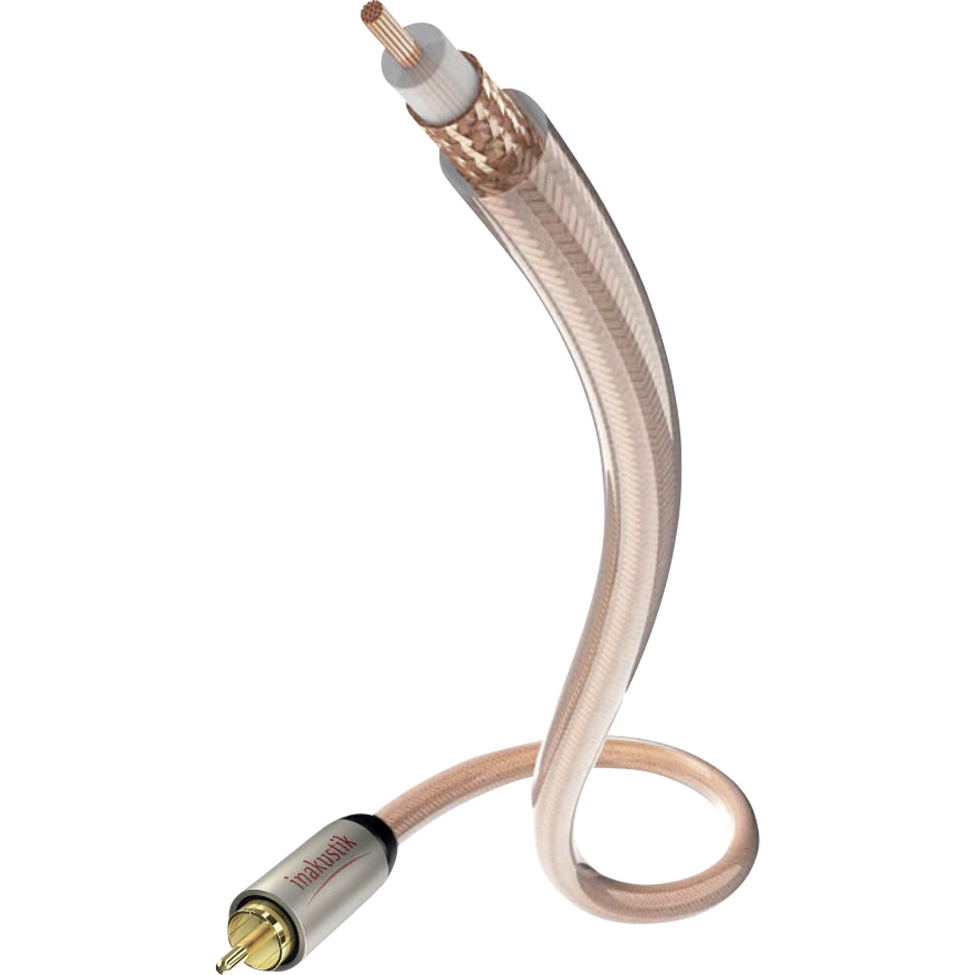 in-akustik Star Subwoofer  Kabel Mono Cinch - 2x Cinch 10 m