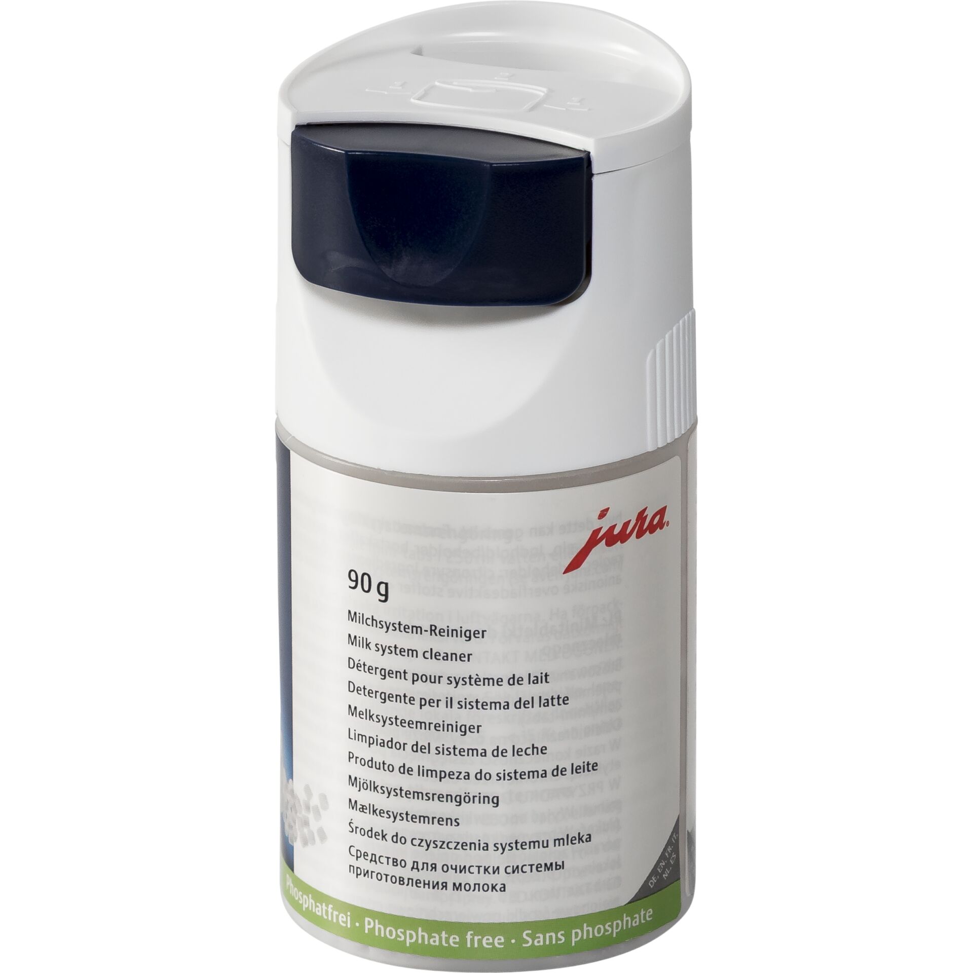 Milchspeisesystemreiniger, phosphatfrei, 90 g, Pumpenspender, Flaschenhülle