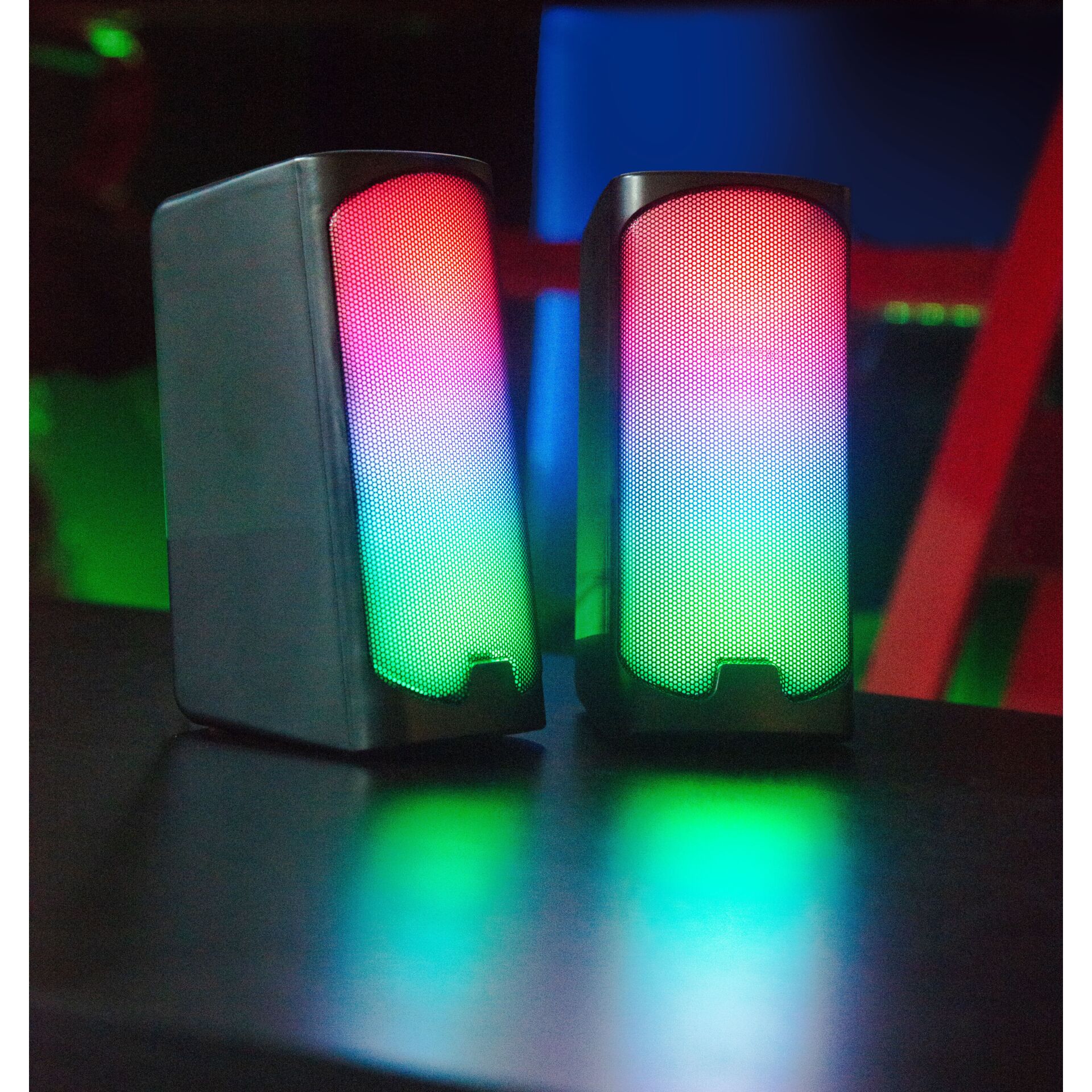 Licht, Elektronik, Sprecher