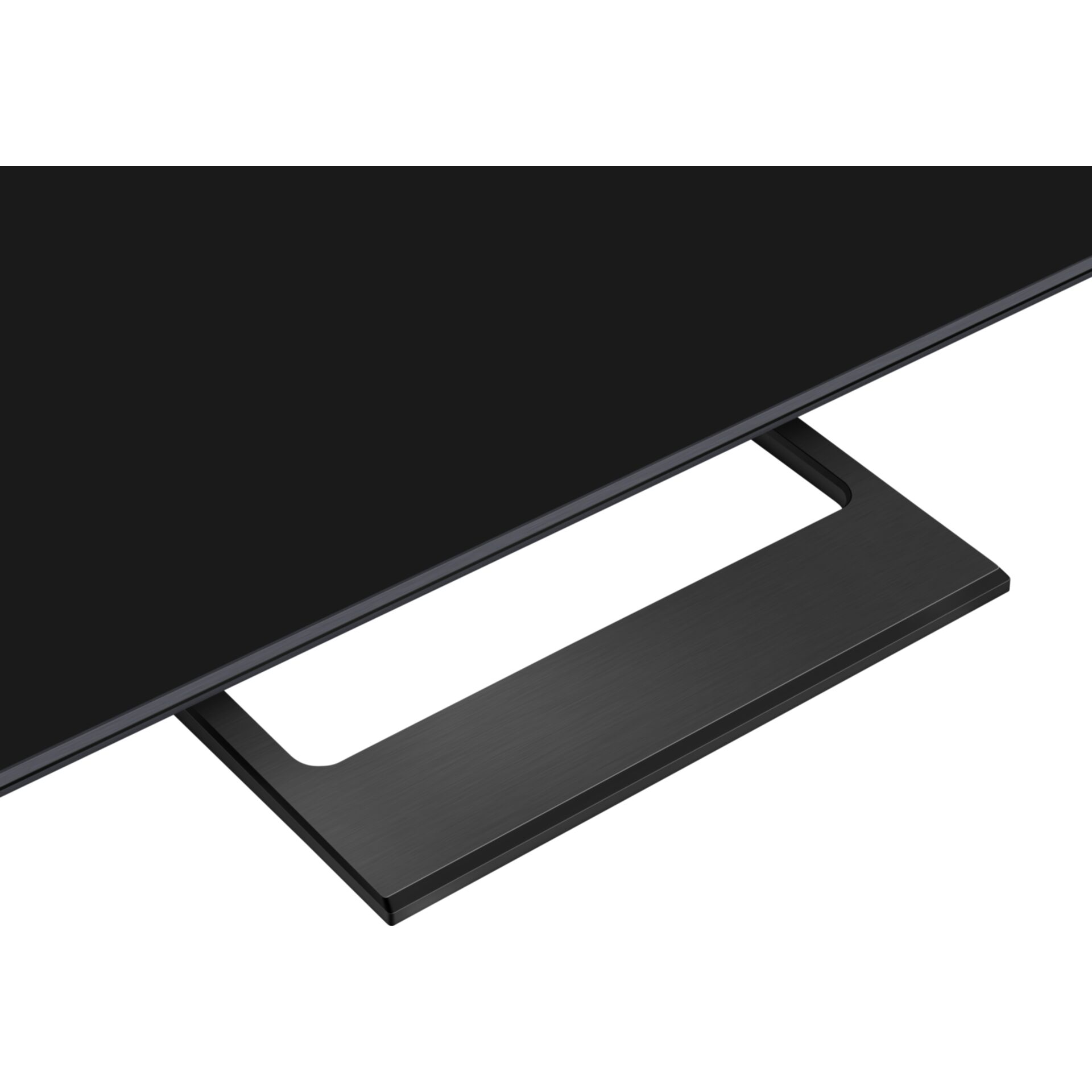 monitorständer, Metallständer, schlankes Design, schwarz, Schreibtischzubehör