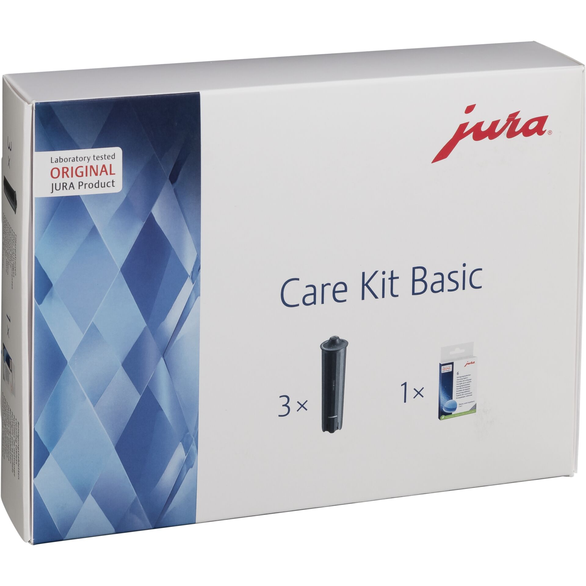 Care Kit Basic, Jura, Original, Laboratory tested, Boxed set