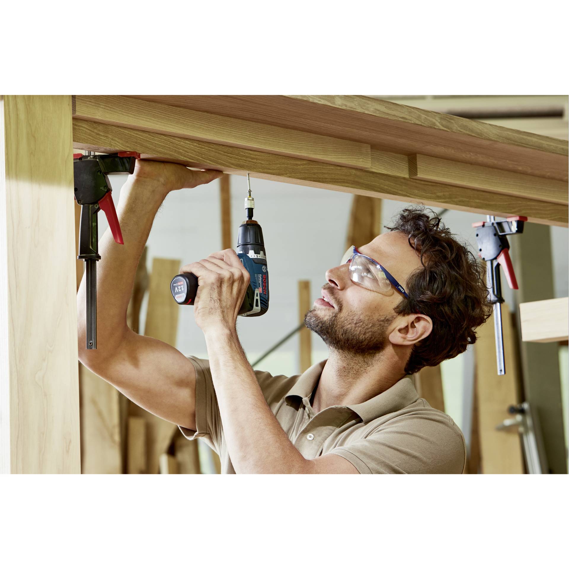 Elektrische Bohrmaschine, Werkzeug, Drinnen, Innenarchitektur, Holz