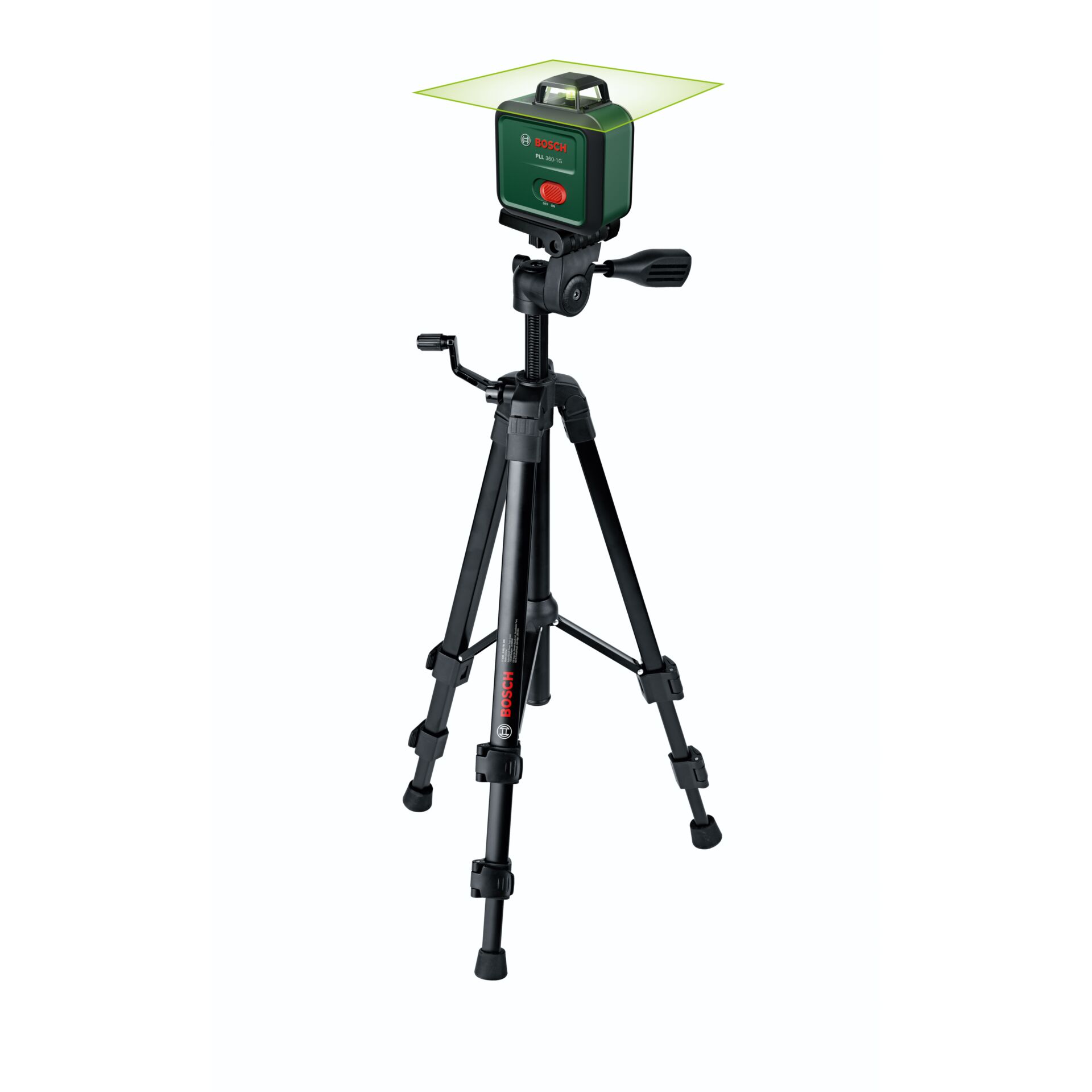 stativ, level, vermessung, knopf, laser-gerät
