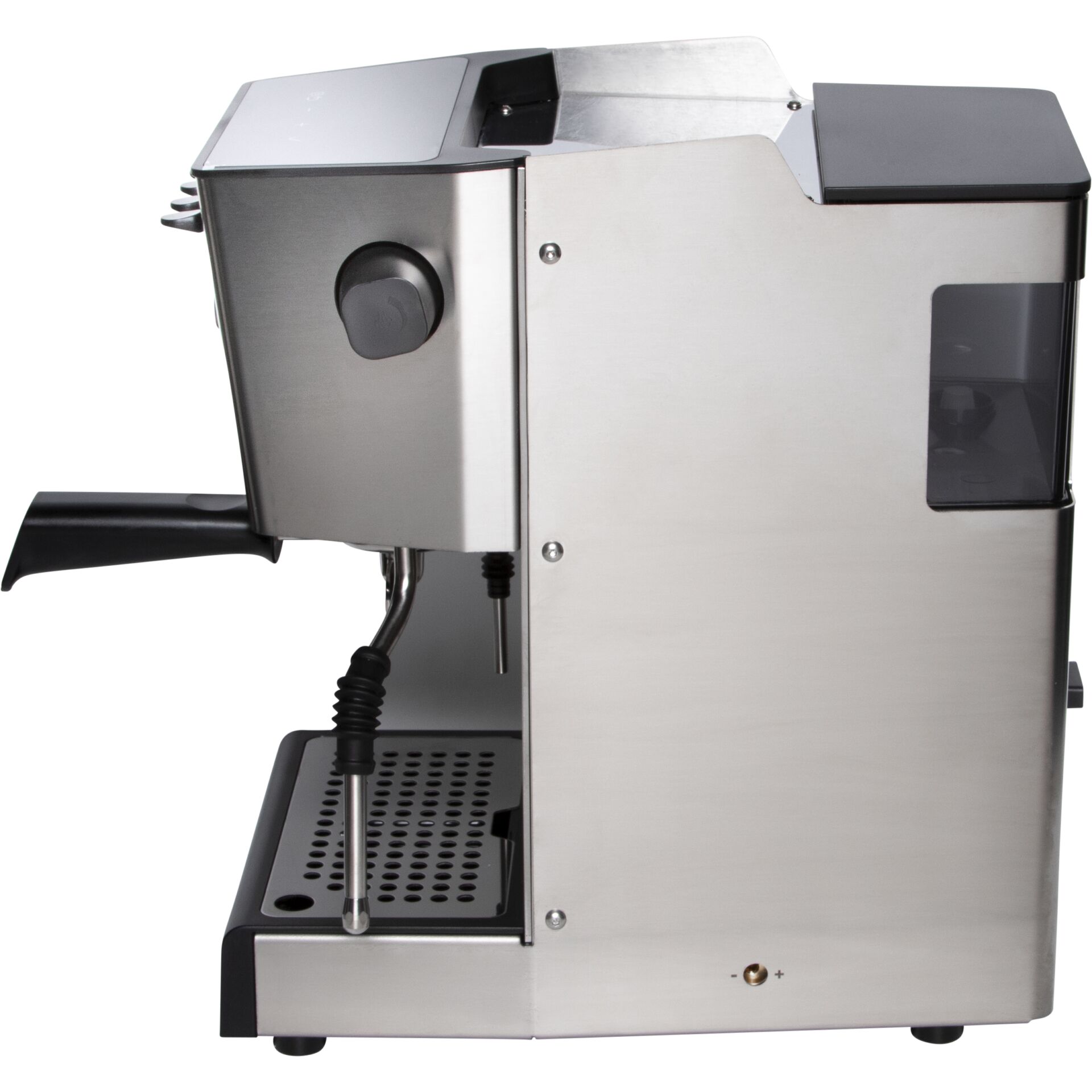 Espressomaschine, Kaffeemaschine, Edelstahl, Portafilter, Brüheinheit