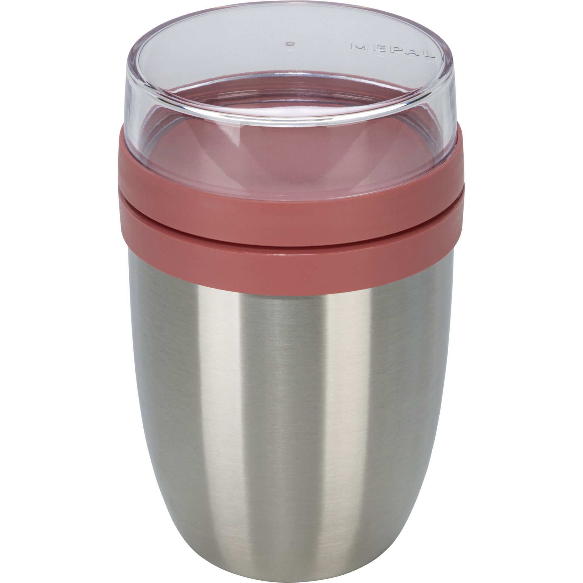 Tumbler, Edelstahl, Reisebecher, Kunststoffdeckel, Rosa