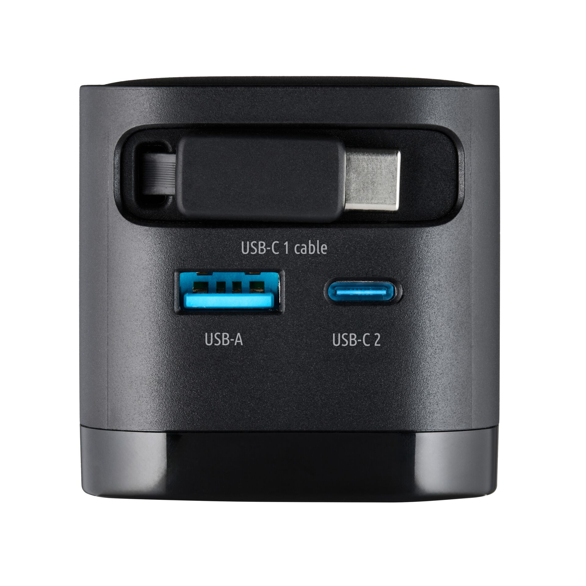 USB-C Hub, USB-A, USB-C 2, USB-C Kabel, Adapter
