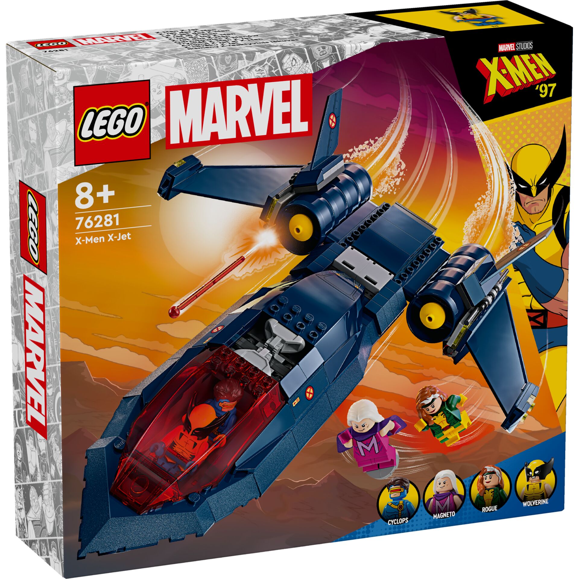 LEGO Marvel Super Heroes 76281  X-Jet der X-Men