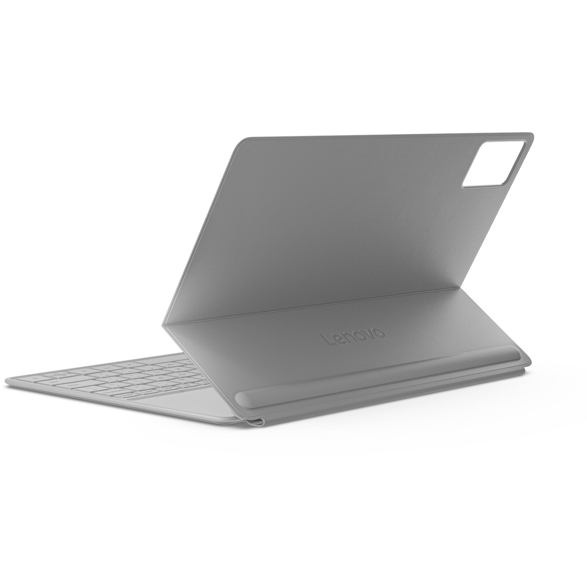 tablet, Case, Tastatur, Silber, Ständer