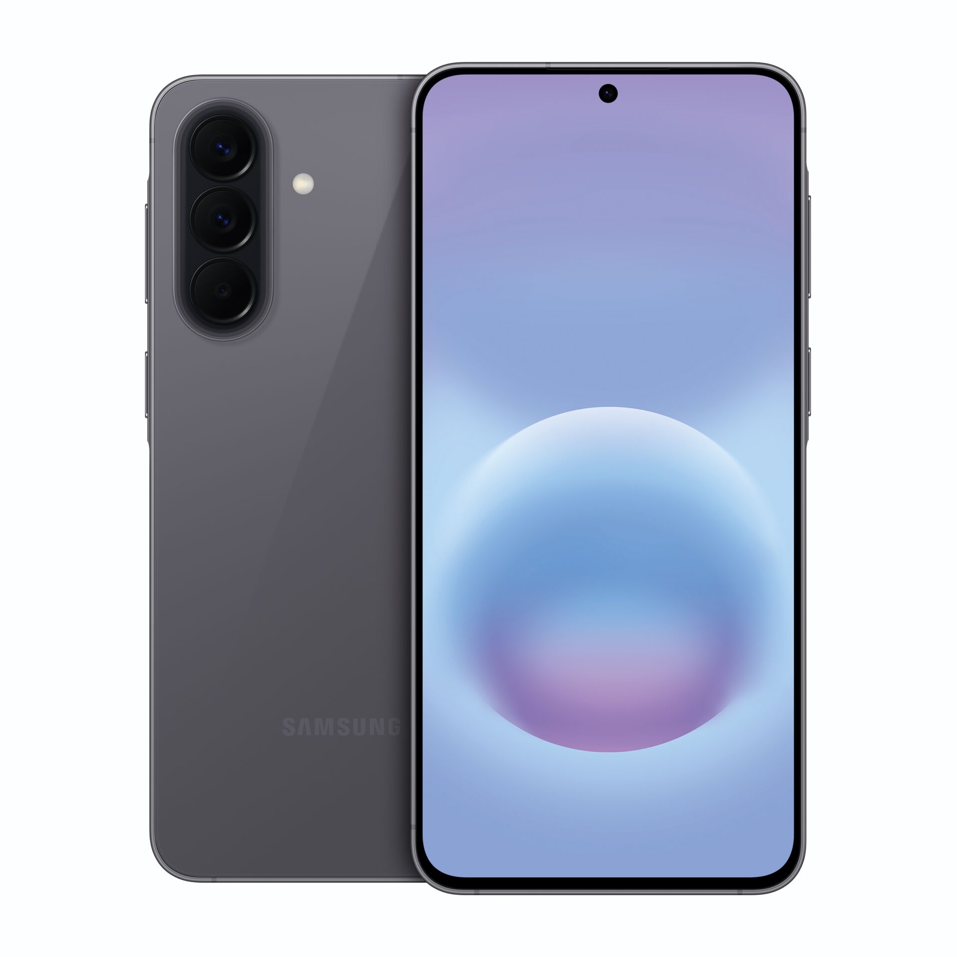 smartphone, Triple-Kamera, Grau, Ränderloses Display, Frontkamera