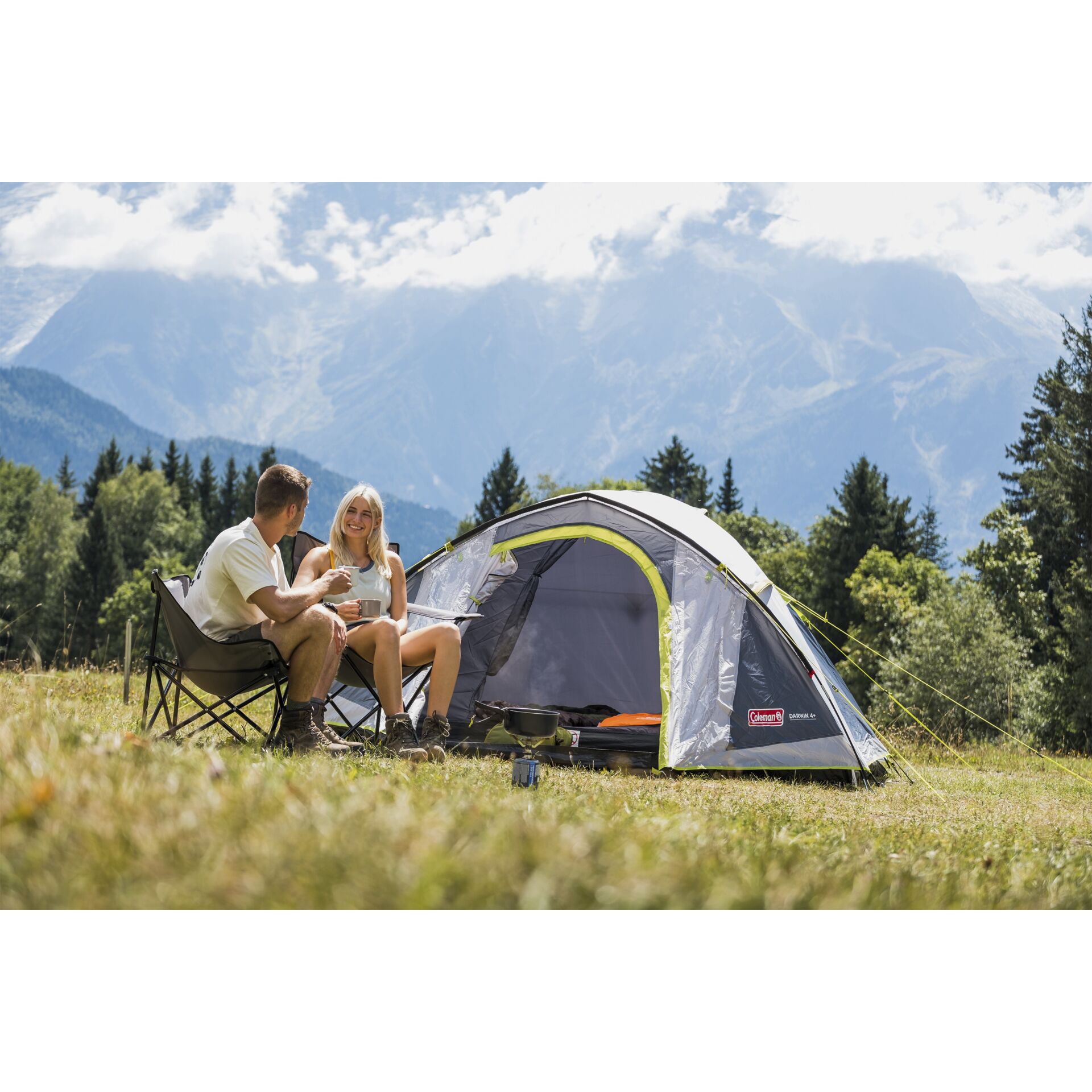 Draußen, Unterschlupf, Zelt, Campen, Person