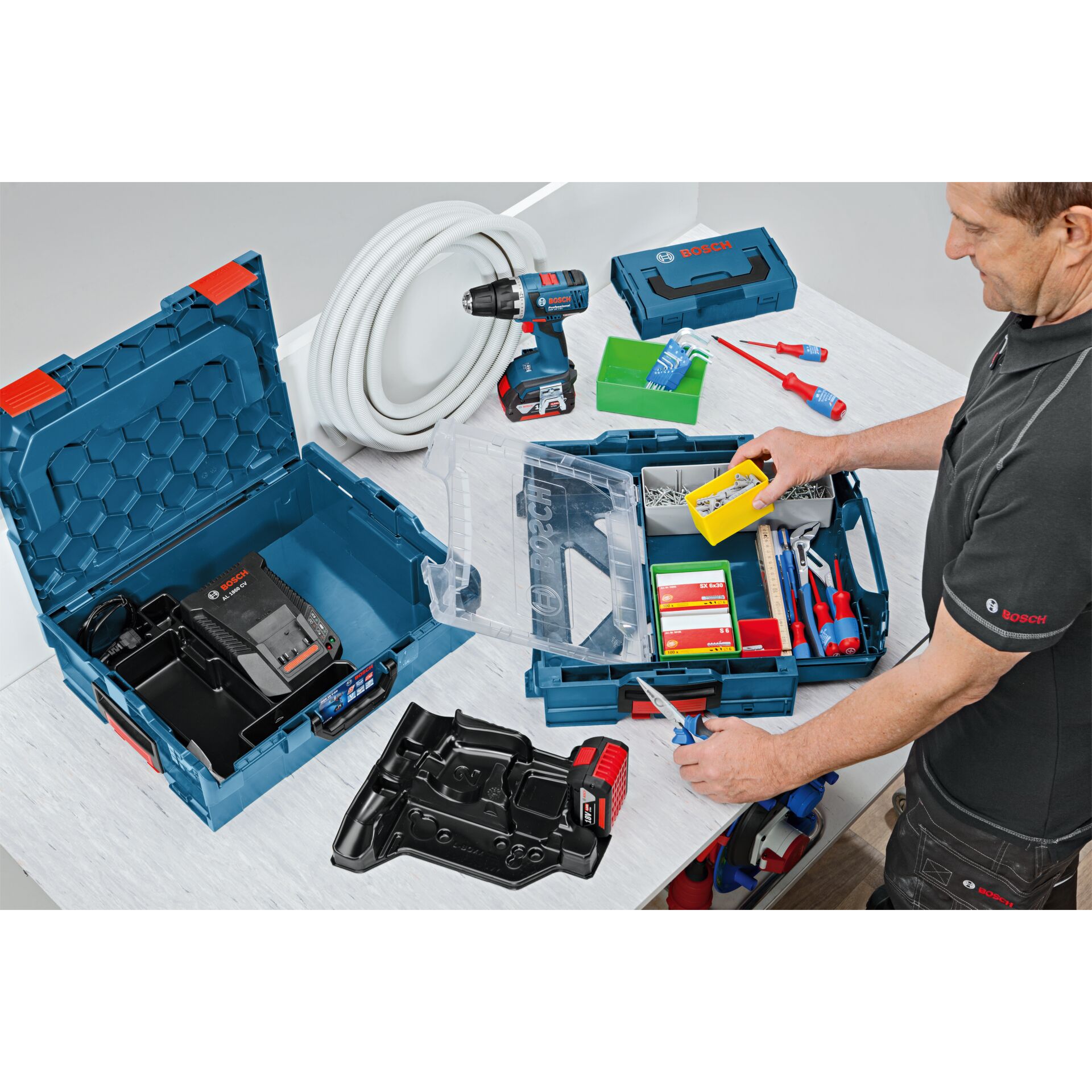 werkzeug-kasten, werkzeugset, bohrmaschine, schraubendreher, zubehf6r-box