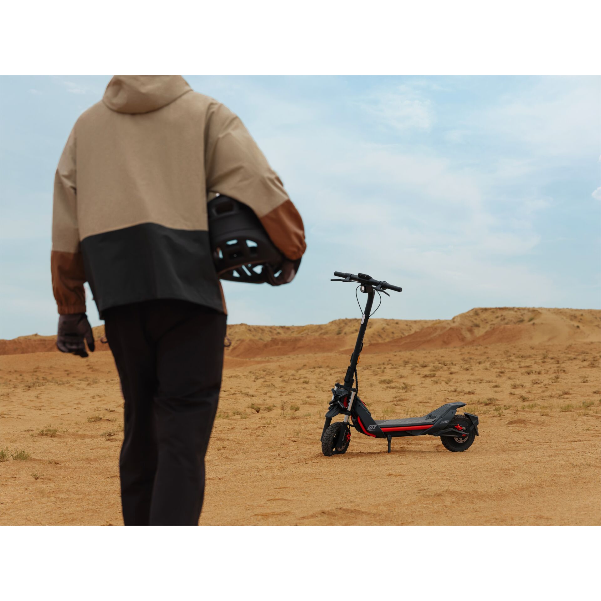 Roller, Fahrzeug, E-Scooter, Kleidung, Handschuh