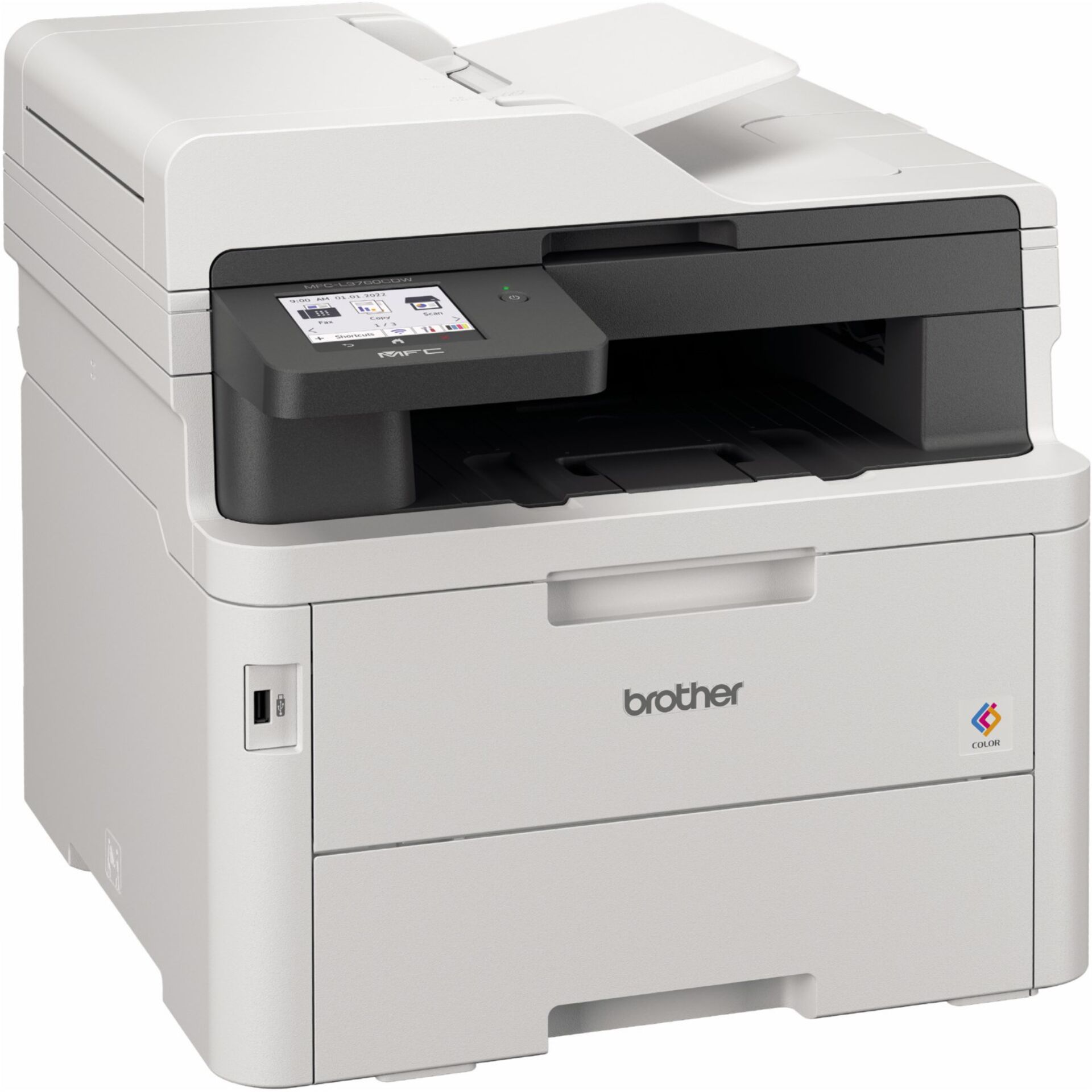 Drucker, Kompaktdrucker, Laserdrucker, Multifunktionsgerät, Bro wheeled