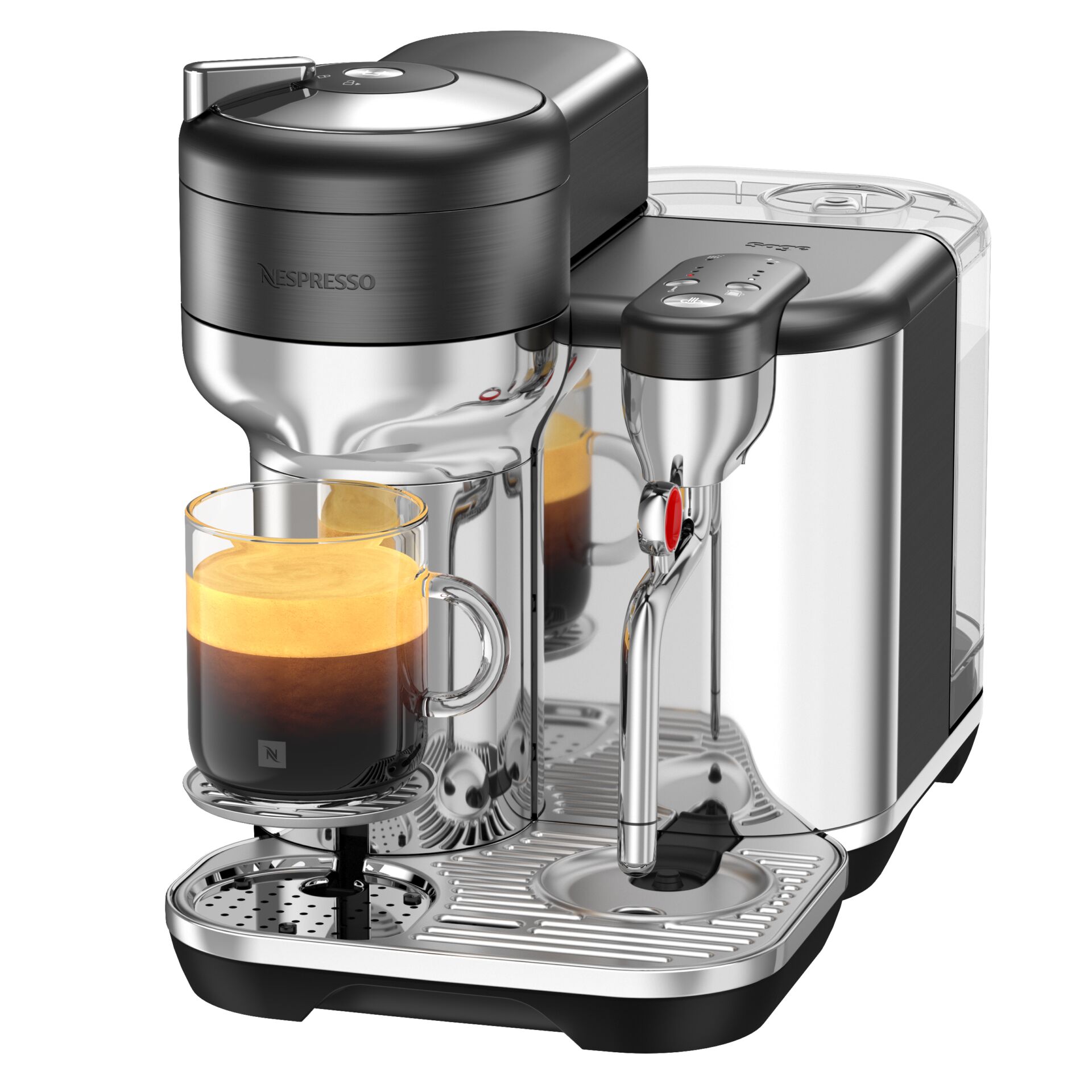 Kaffeeautomat, Espressomaschine, Kaffeemaschine, Kaffeezubereitung, Edelstahl