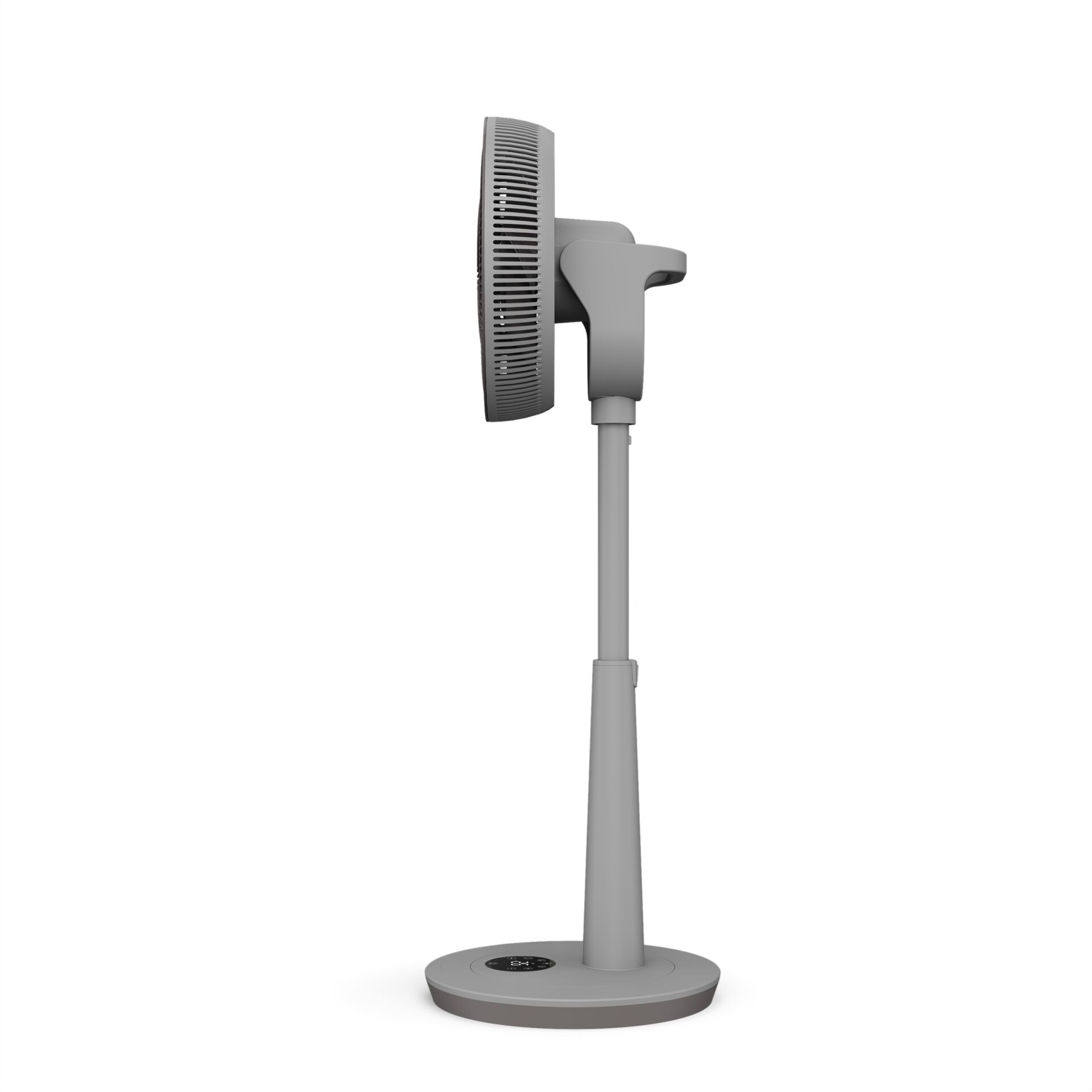 Ventilator, Tischventilator, Standventilator, verstellbar, Grau