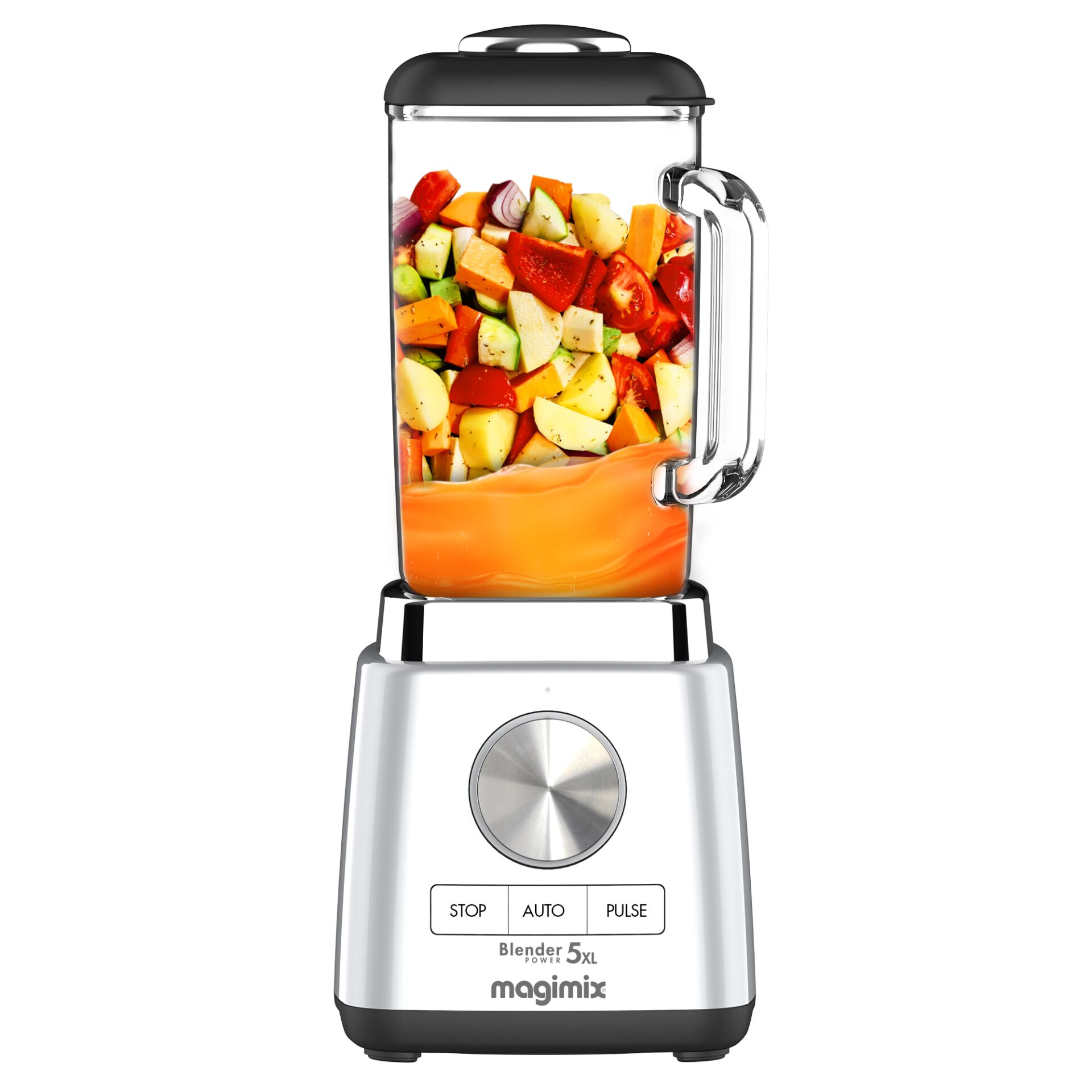 Gemüse, Mixer, Blender, Küchenmaschine, Stückige Gemüse