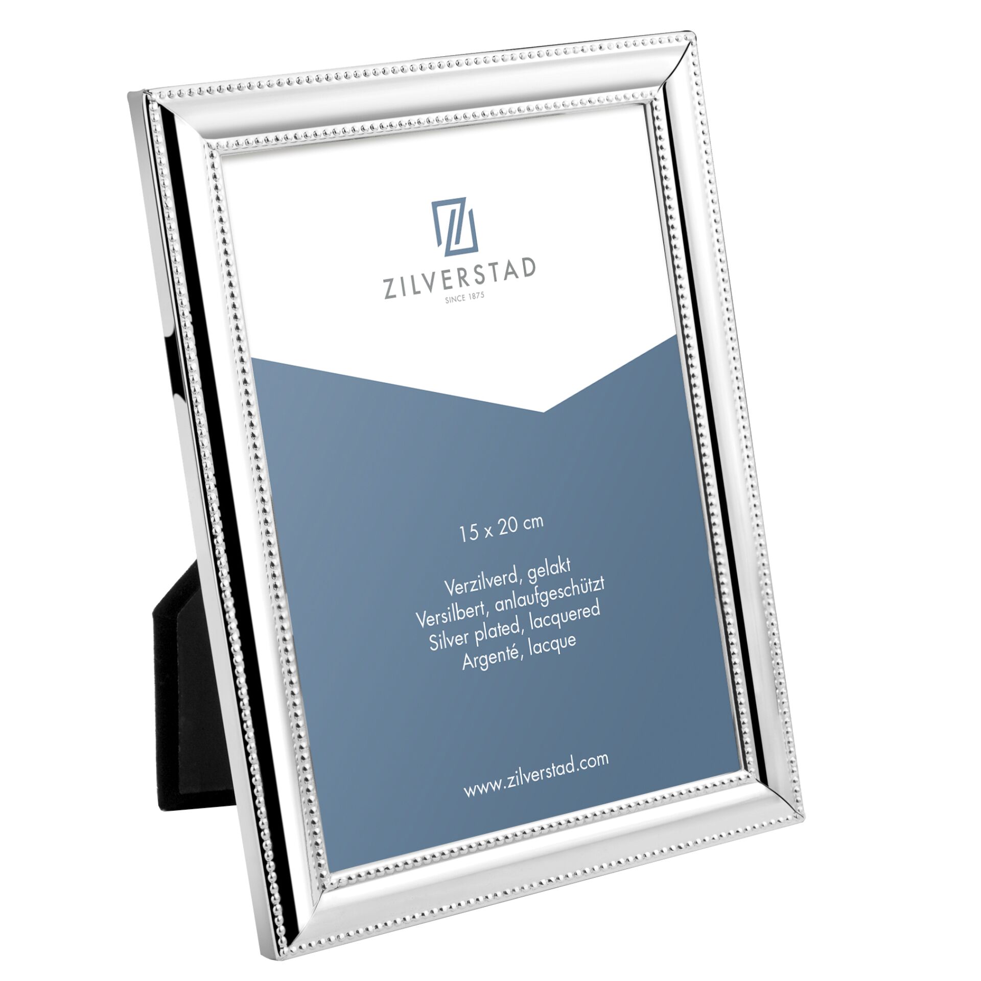 Zilverstad Perl silber     15x20  Metall Portrait          6151231