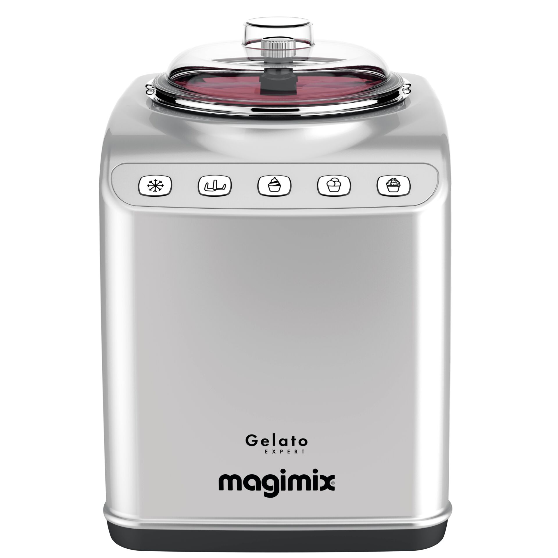 Gelato-Maker, Eismaschine, Küchenmaschine, Edelstahl, Digitale Bedienung