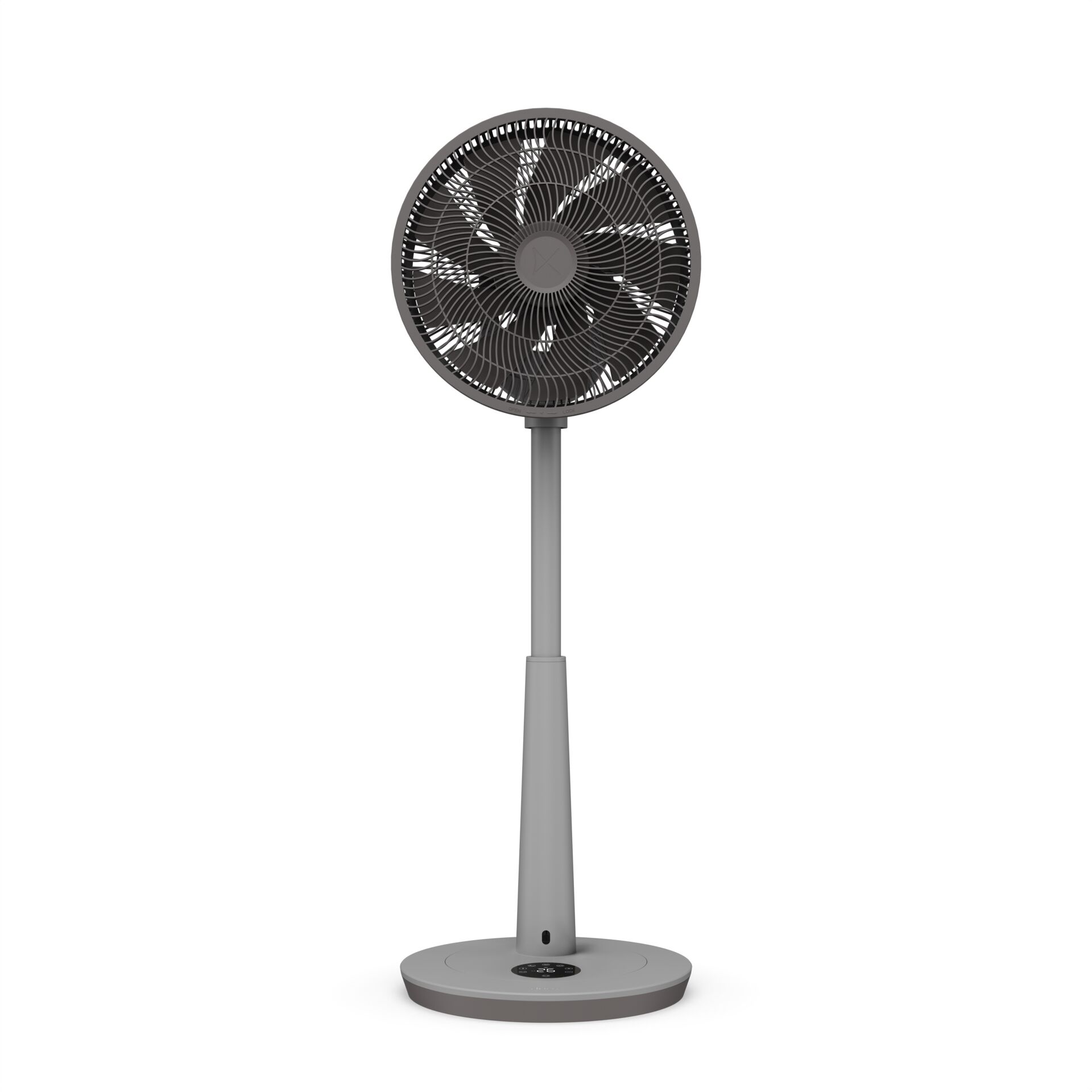 Ventilator, Standventilator, Standventilator, verstellbar, Grau