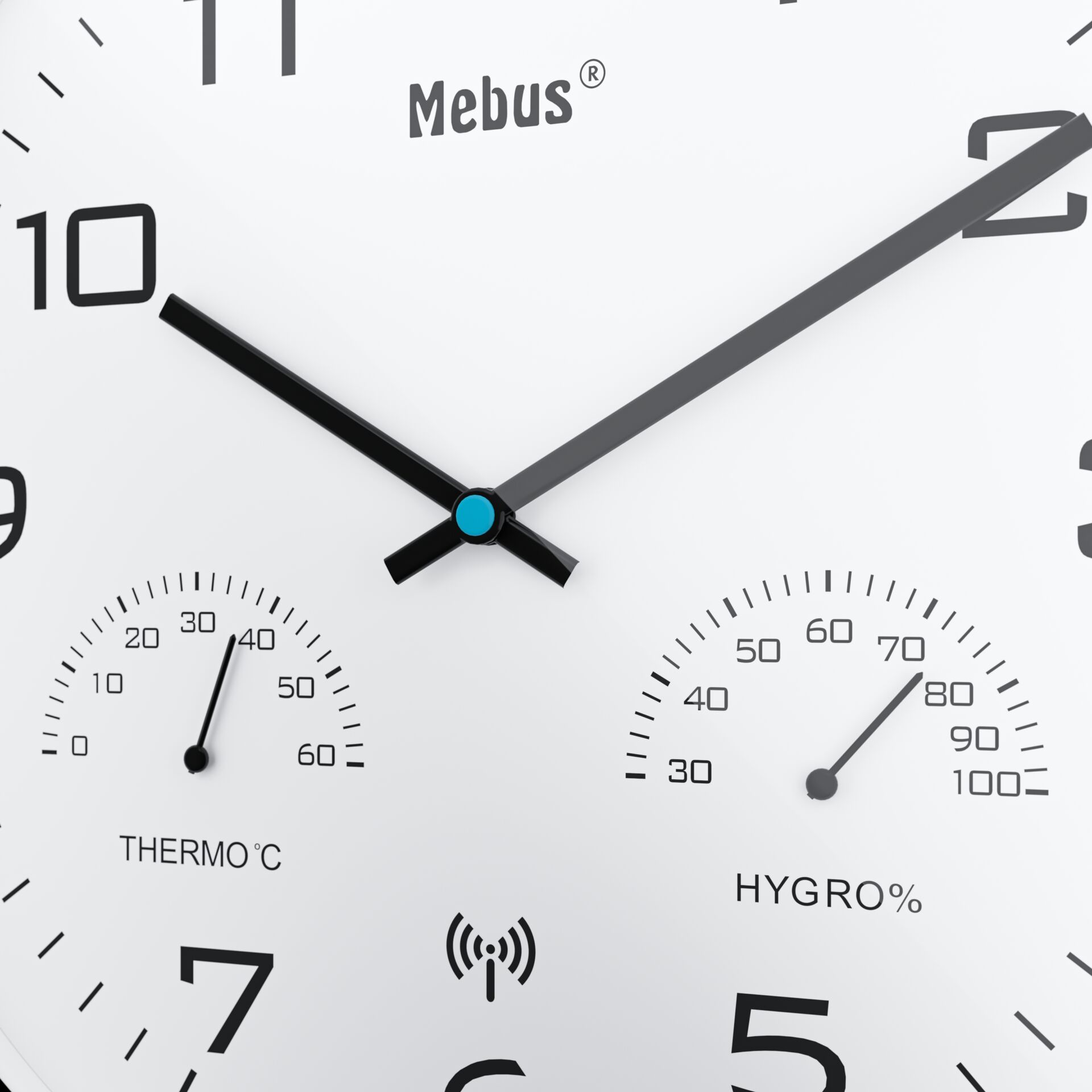 Uhr, Uhren, Thermometer, Hygrometer, Messinstrument