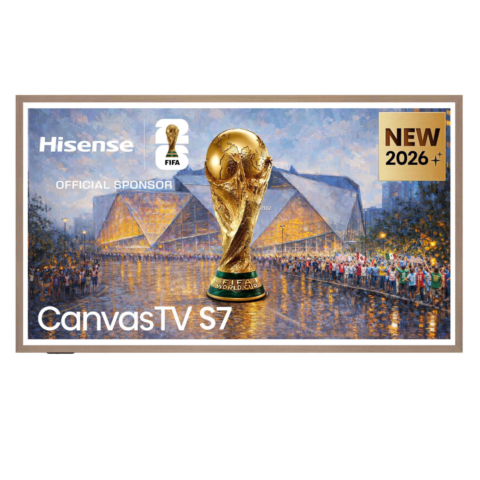 TV, LED, Canvas TV, Rahmenlos?