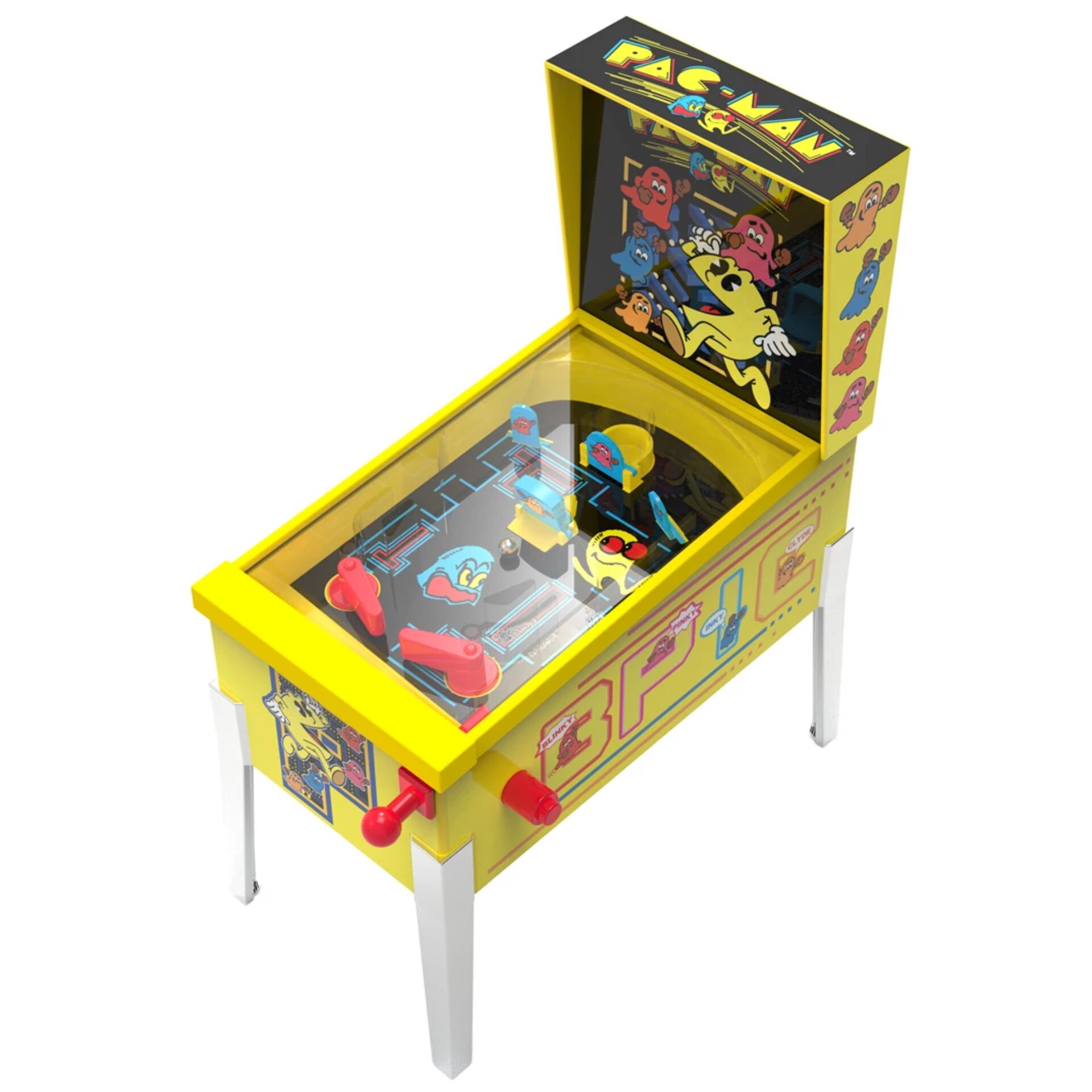 Pinball, Arcade, Gelb, Glas, Spielzeug