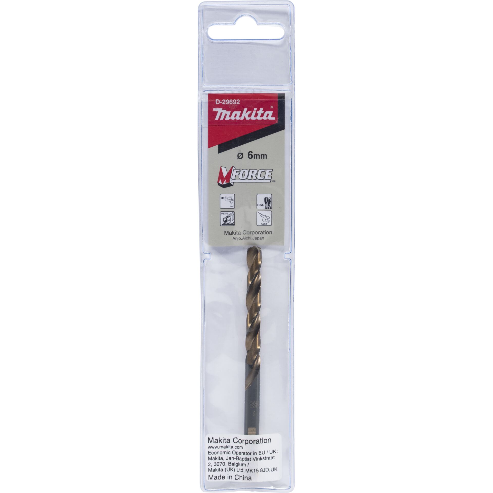 Makita M-FORCE Bohrer  HSS 6.0x93mm