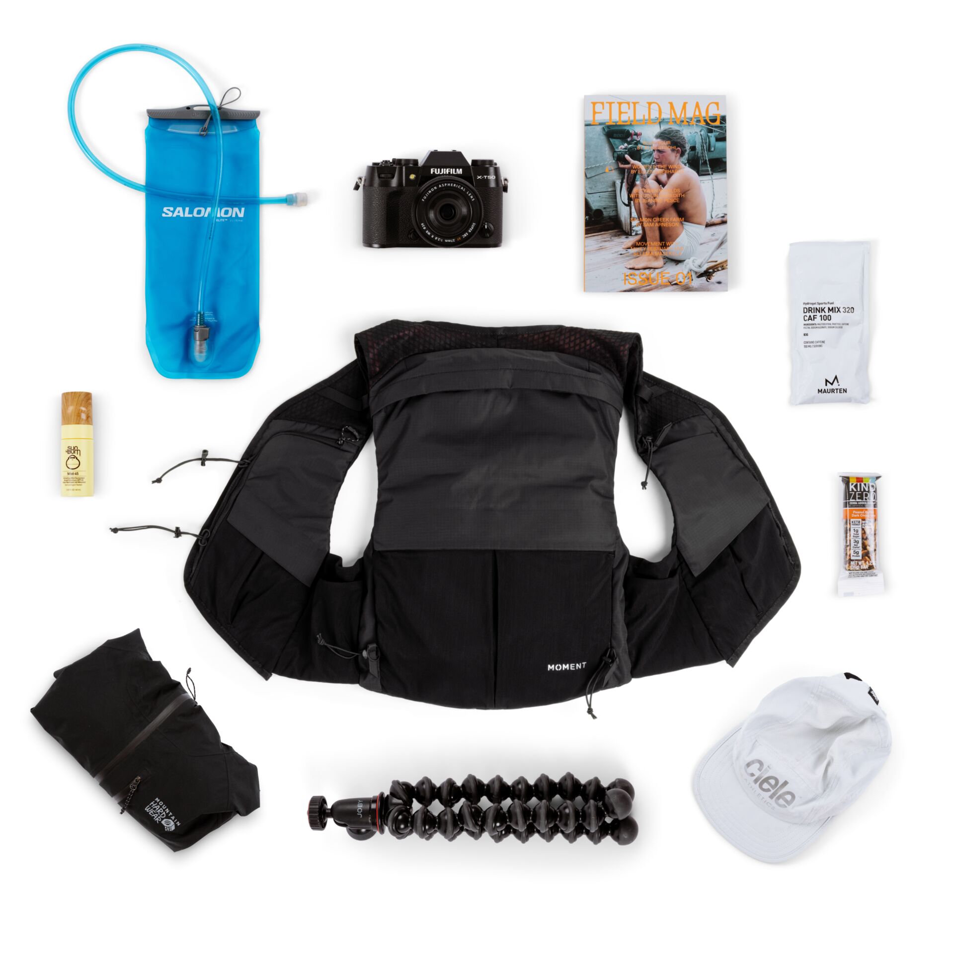 Rucksack, Fototasche, Kamerabody, Outdoor-Ausrüstung, Stativ