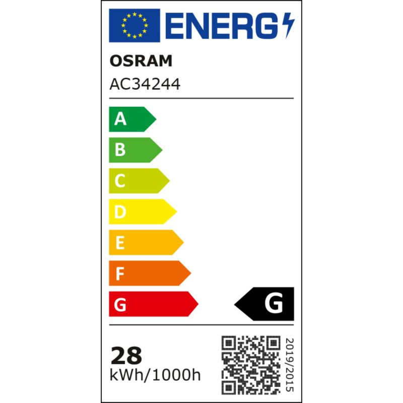 Osram DULUX T/E Energiesparlampe  26W/840 Plus GX24Q – Energieeffizienzklasse G
